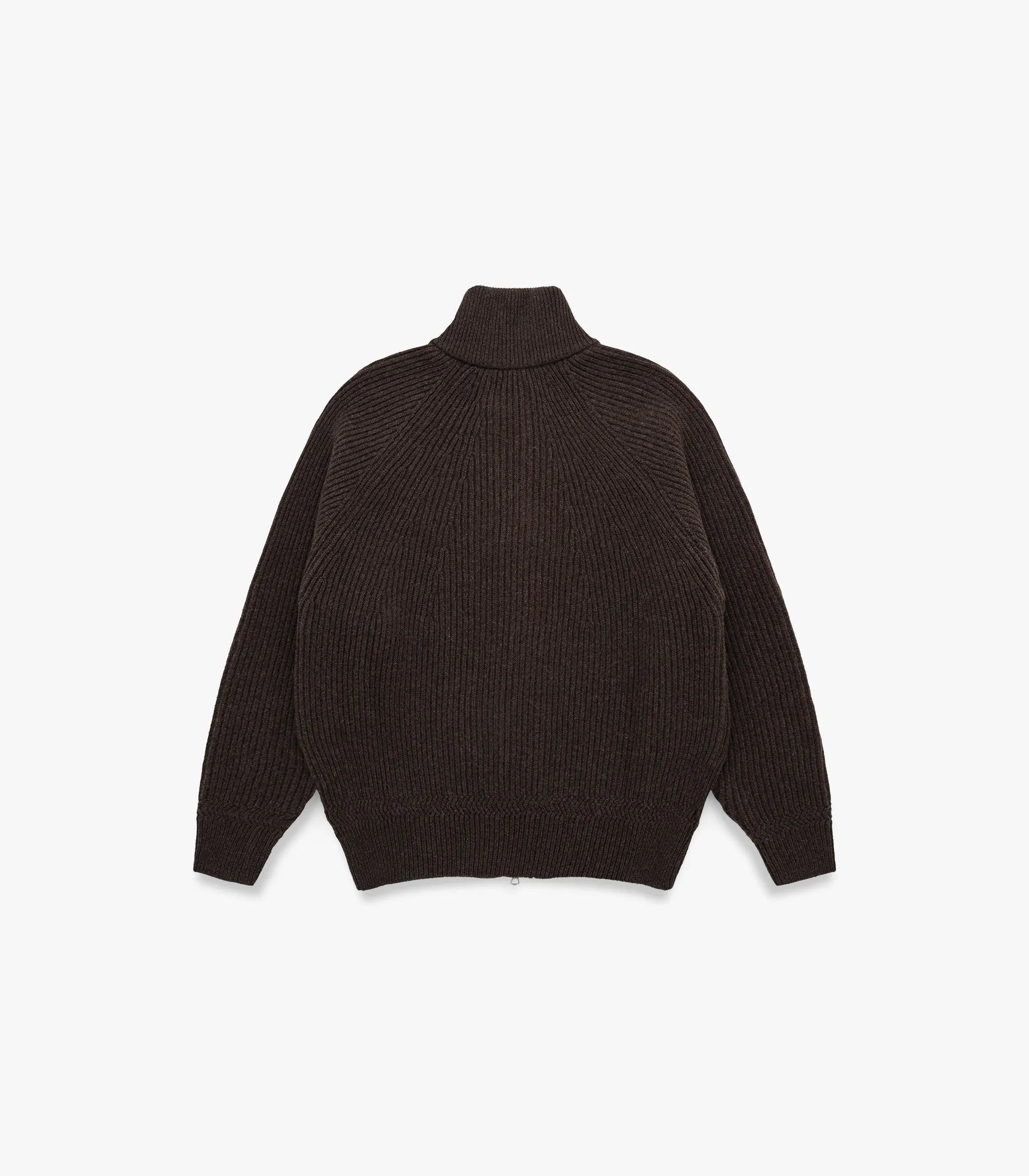 Cabin Rib Zip Lambswool Sweater sold by Knickerbocker product image thumbnail 4