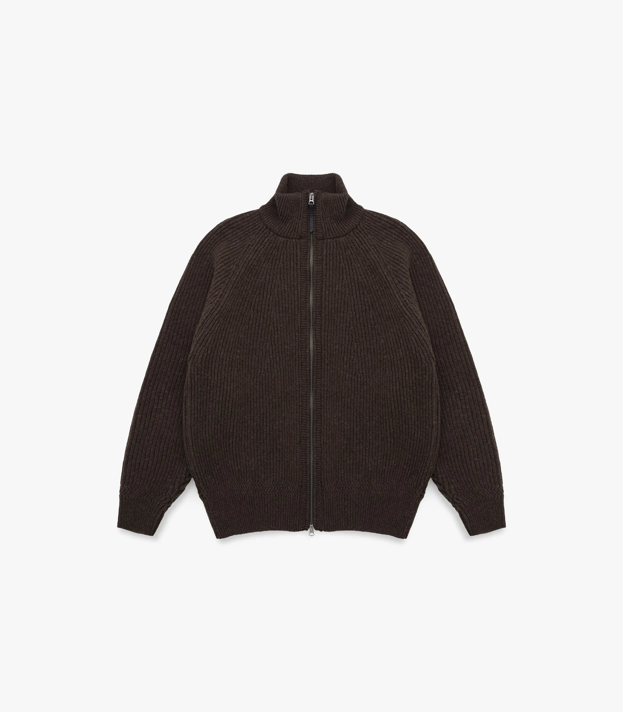 Cabin Rib Zip Lambswool Sweater sold by Knickerbocker product image thumbnail 3