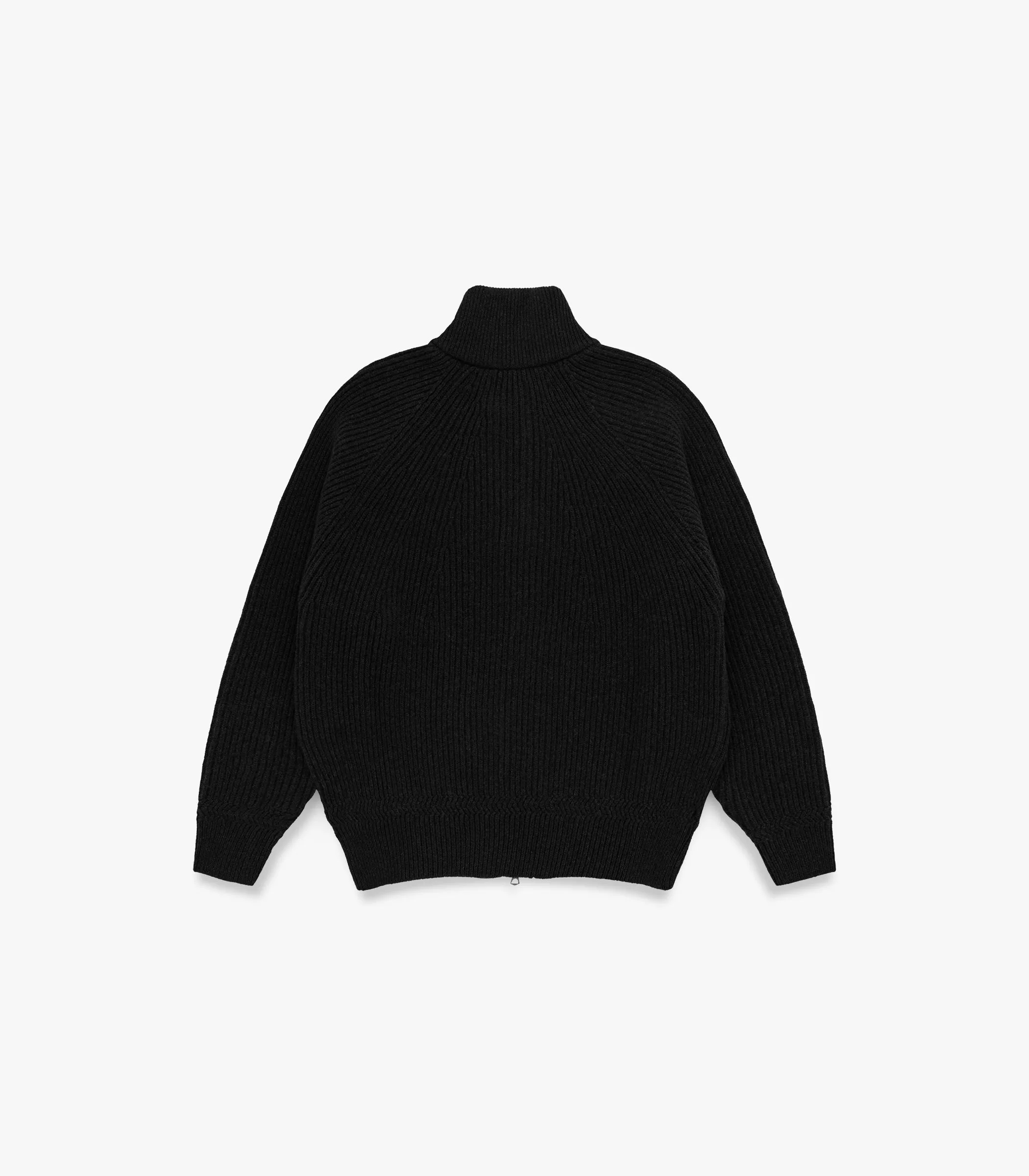 Cabin Rib Zip Lambswool Sweater sold by Knickerbocker product image thumbnail 2