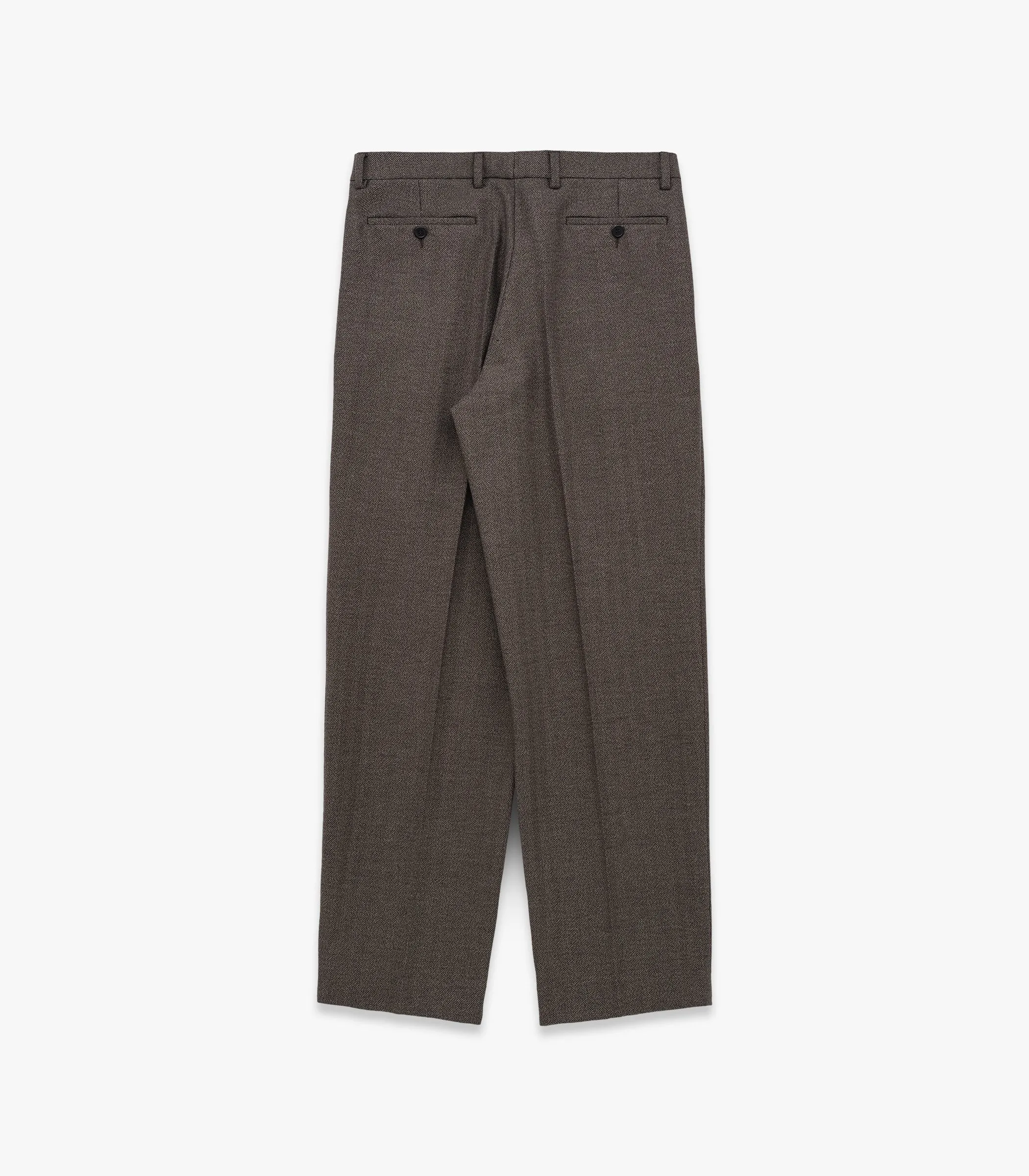 Miles Cotton & Wool Pleated Trouser sold by Knickerbocker product image thumbnail 2