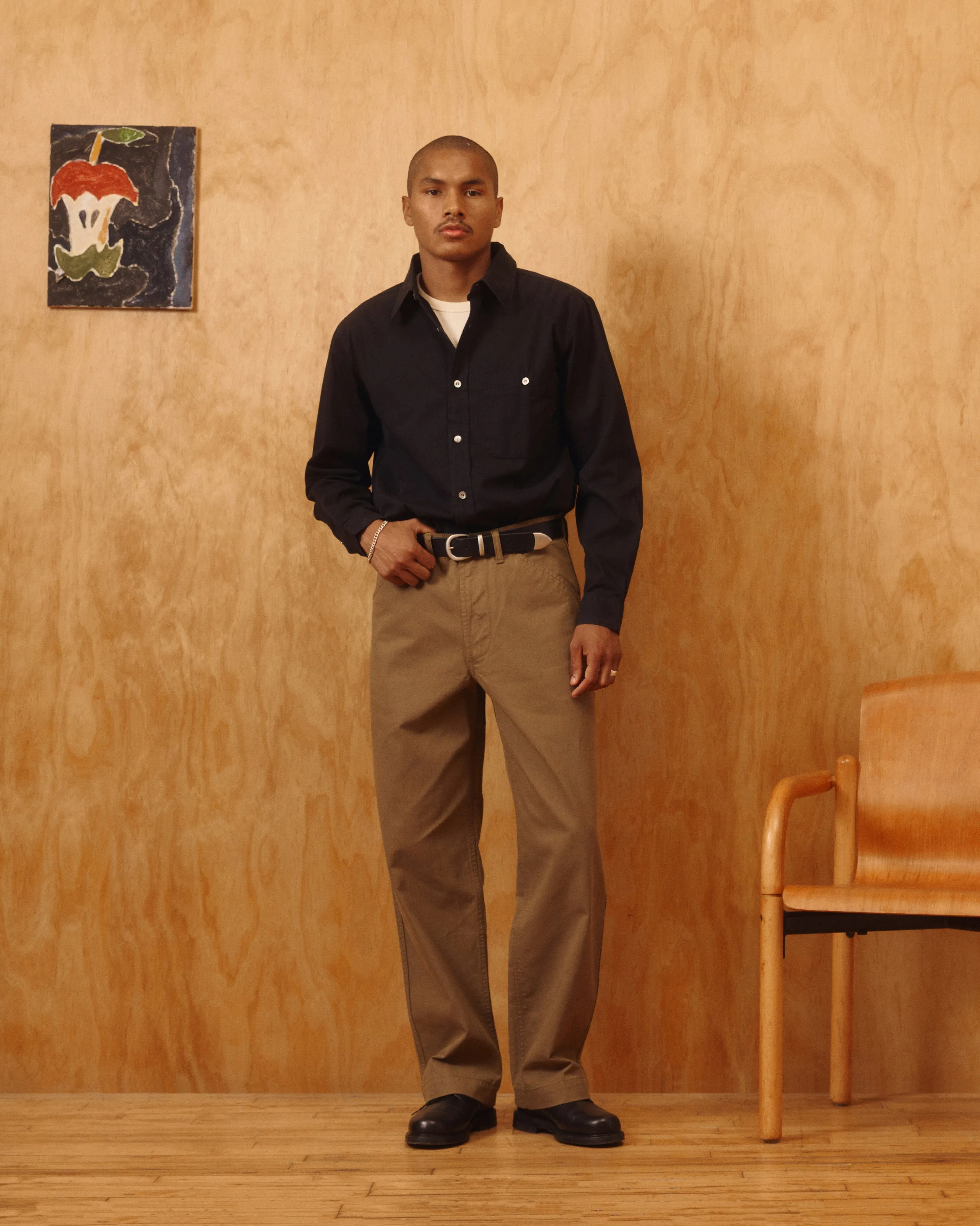 Western Bridle Leather Belt sold by Knickerbocker product image thumbnail 5
