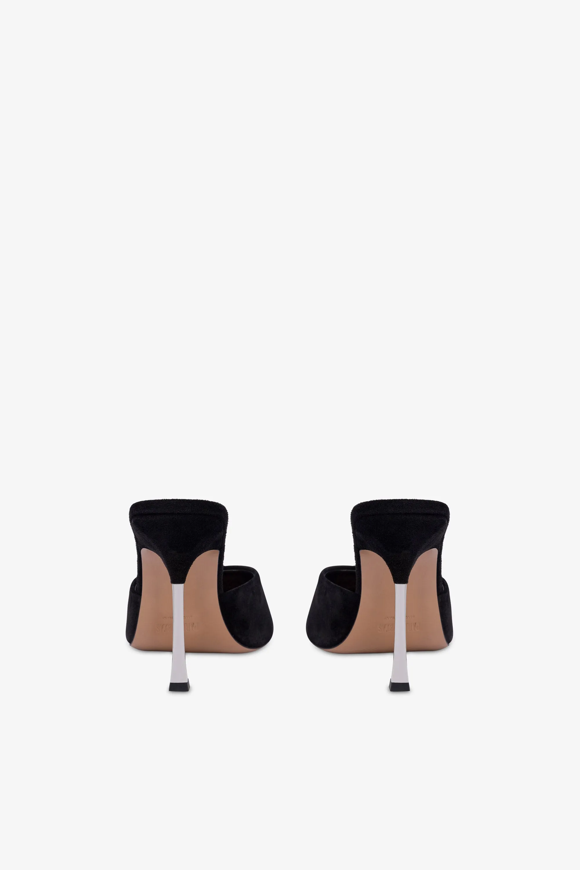 Mules in black suede leather sold by Paris Texas product image thumbnail 4