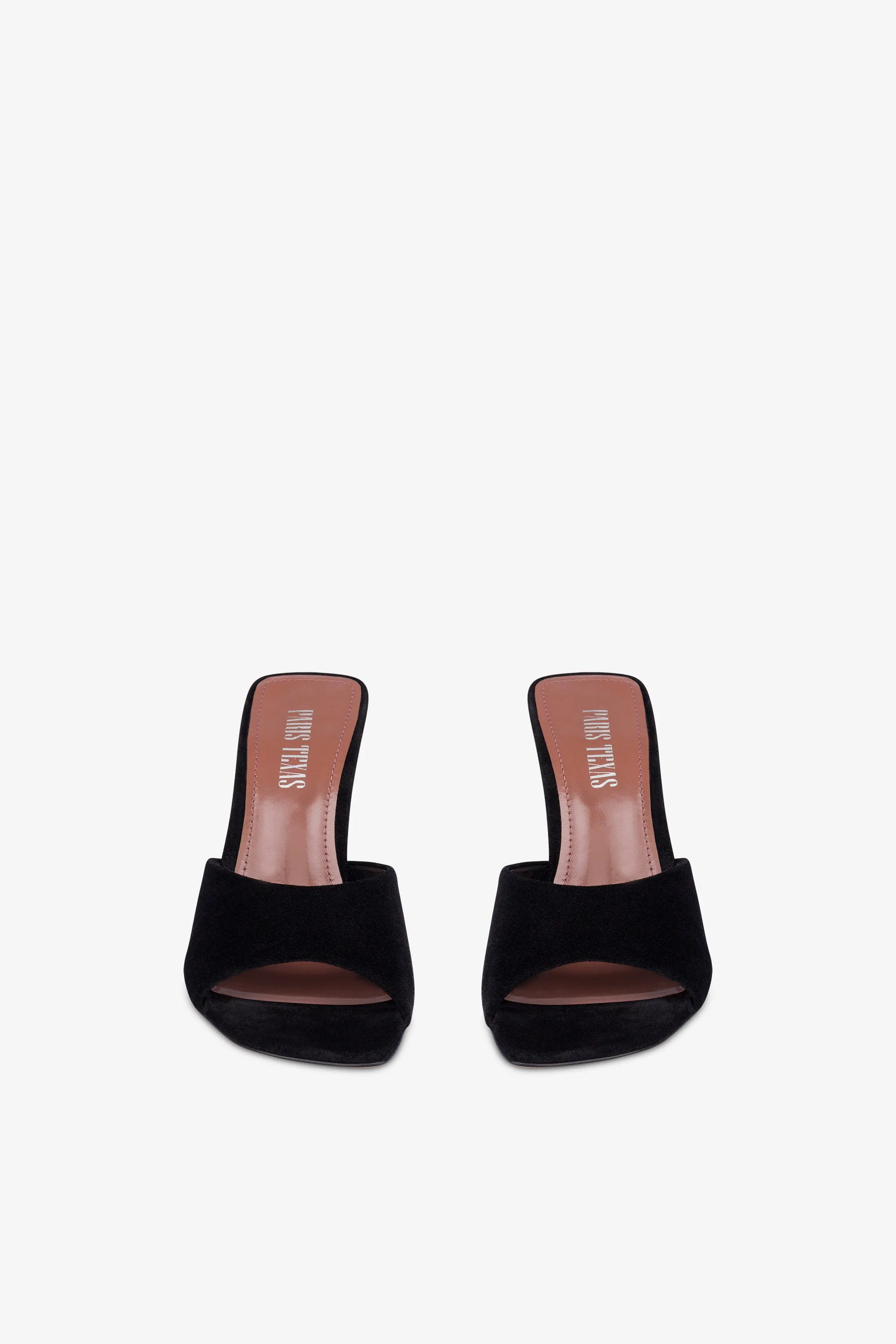 Mules in black suede leather sold by Paris Texas product image thumbnail 3