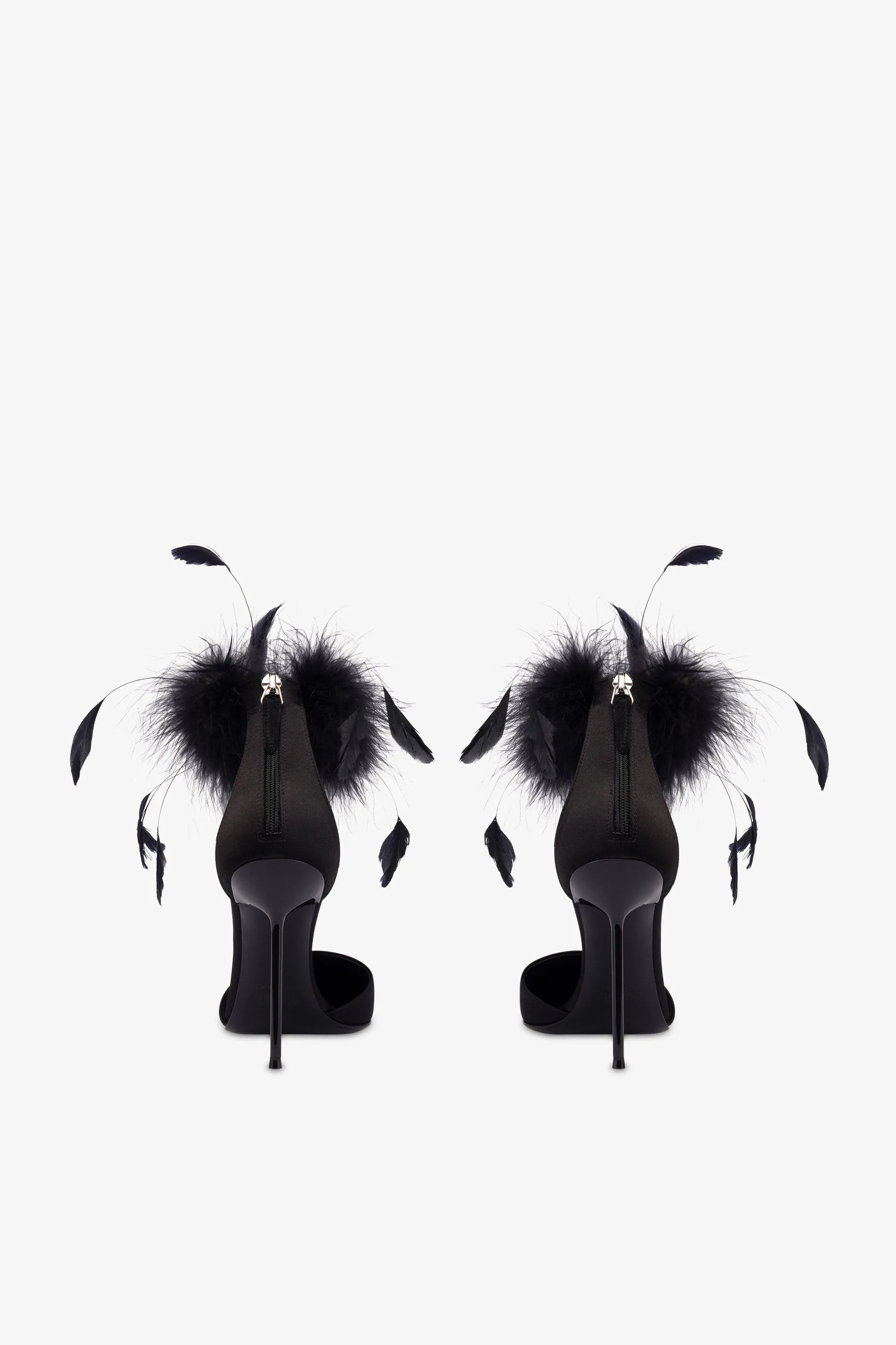 Pumps in black satin sold by Paris Texas product image thumbnail 4