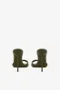 Mules in safari-colored patent leather sold by Paris Texas