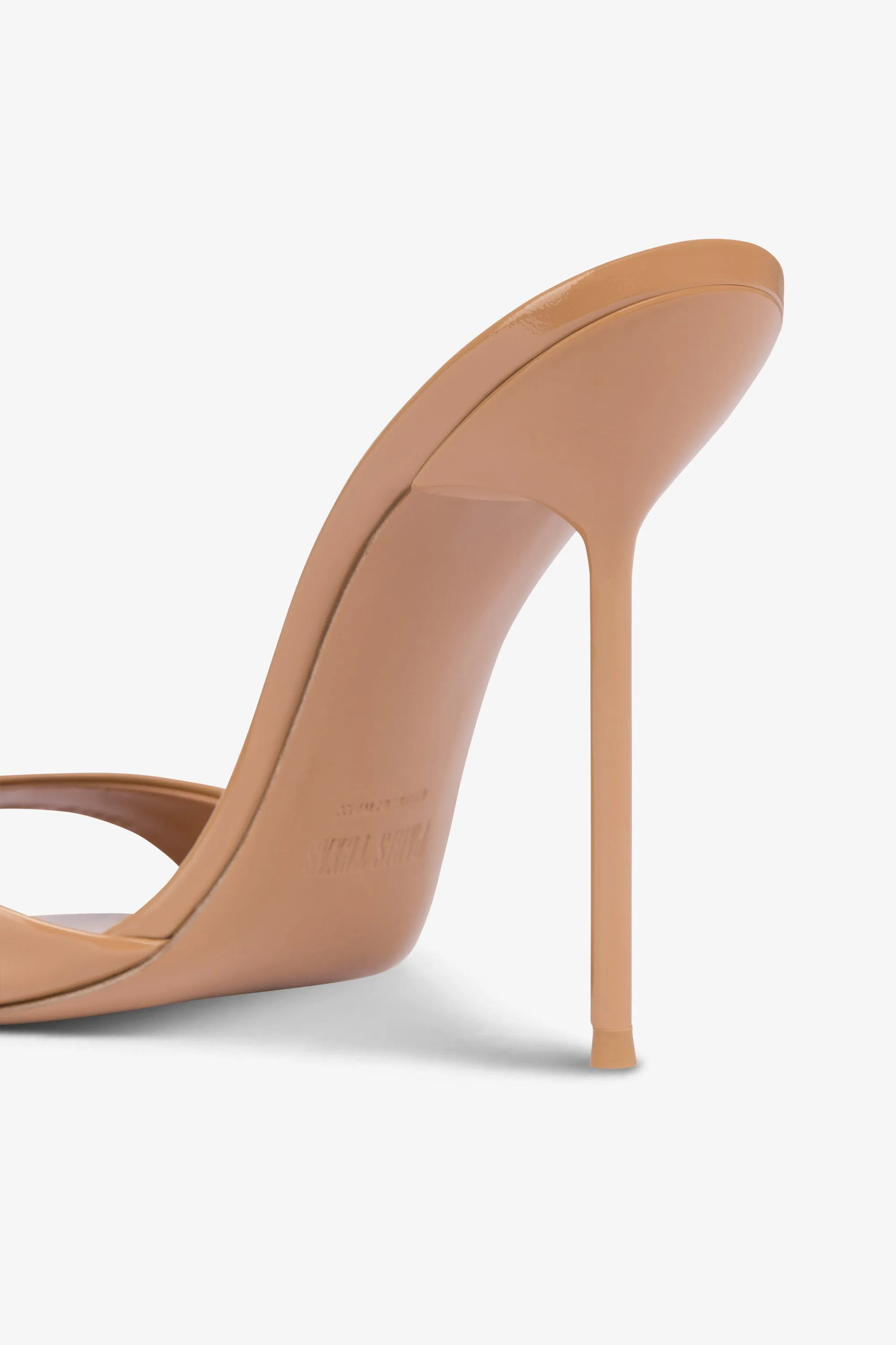 Patent leather mule sold by Paris Texas product image thumbnail 5