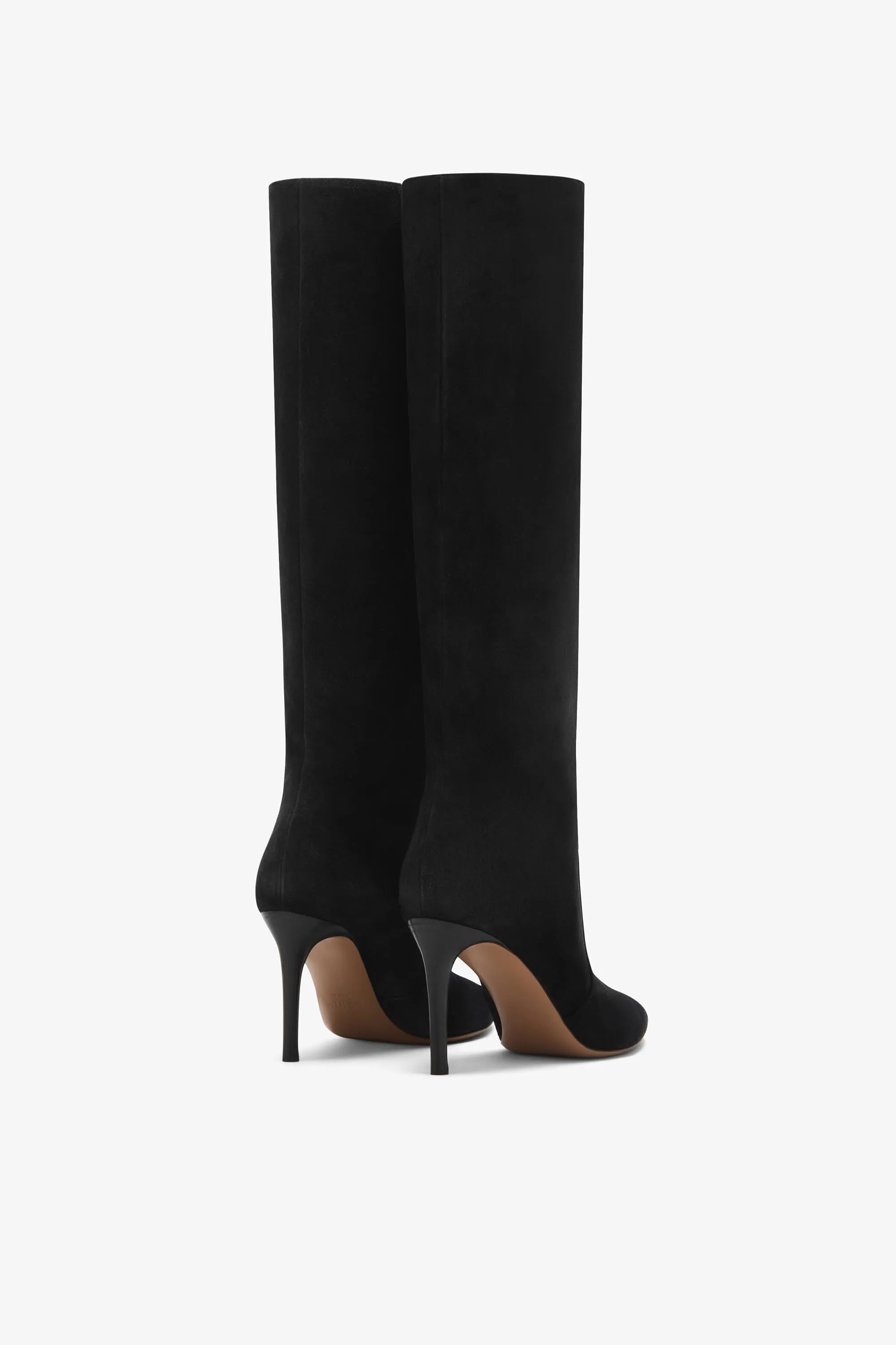 Black suede boot sold by Paris Texas product image thumbnail 3