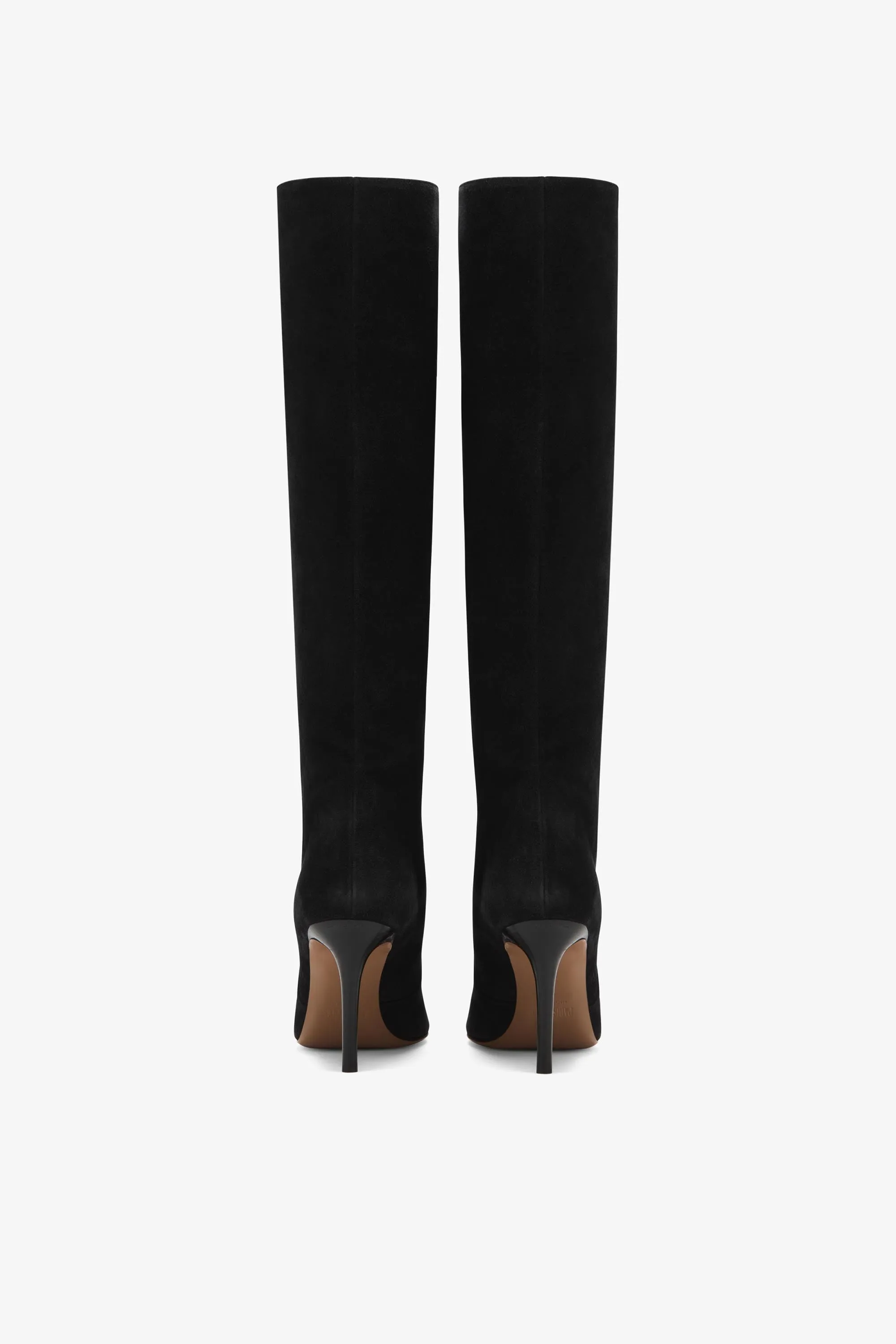 Black suede boot sold by Paris Texas product image thumbnail 4