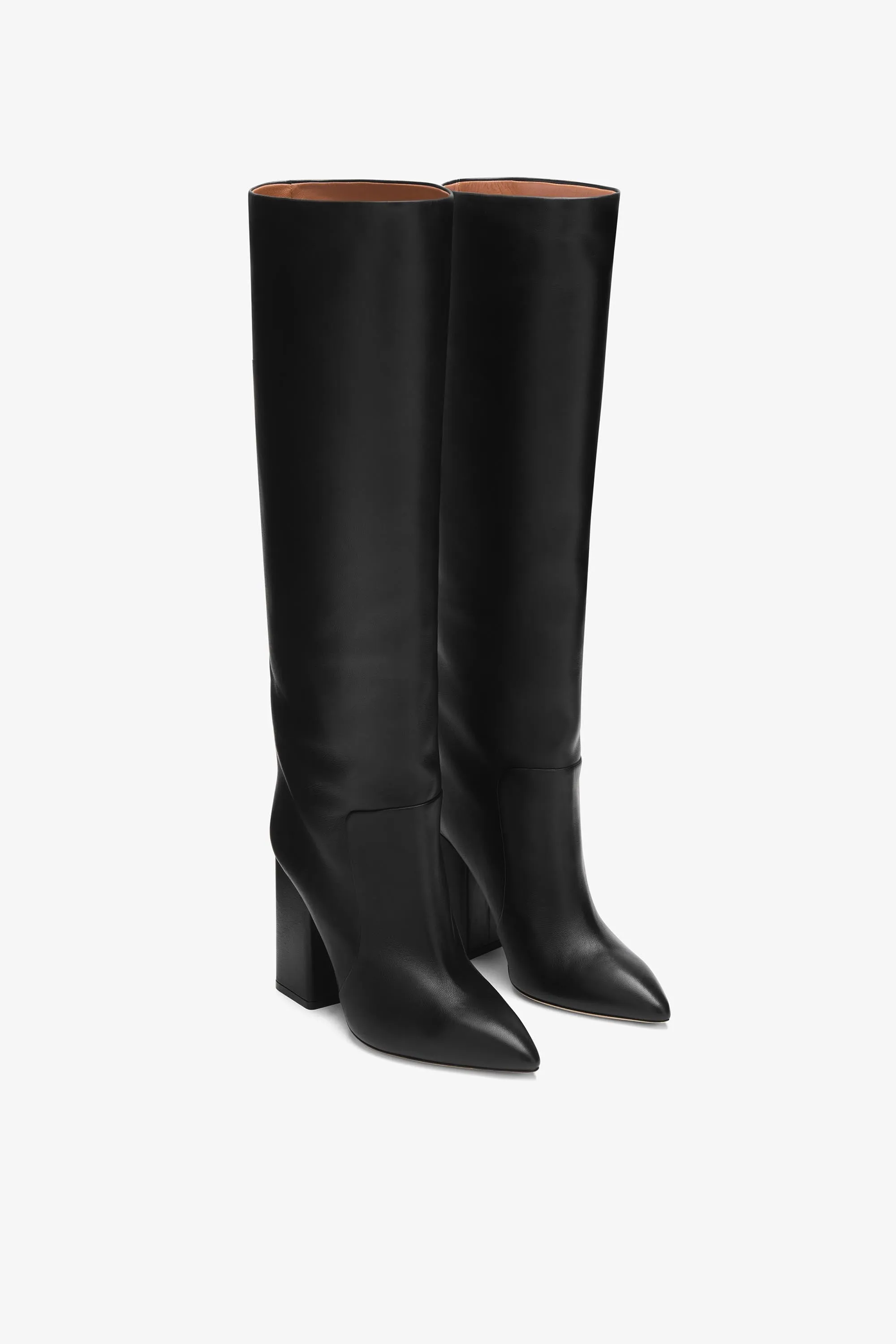 Black nappa leather boots sold by Paris Texas product image thumbnail 2