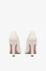 Pumps in off-white leather sold by Paris Texas