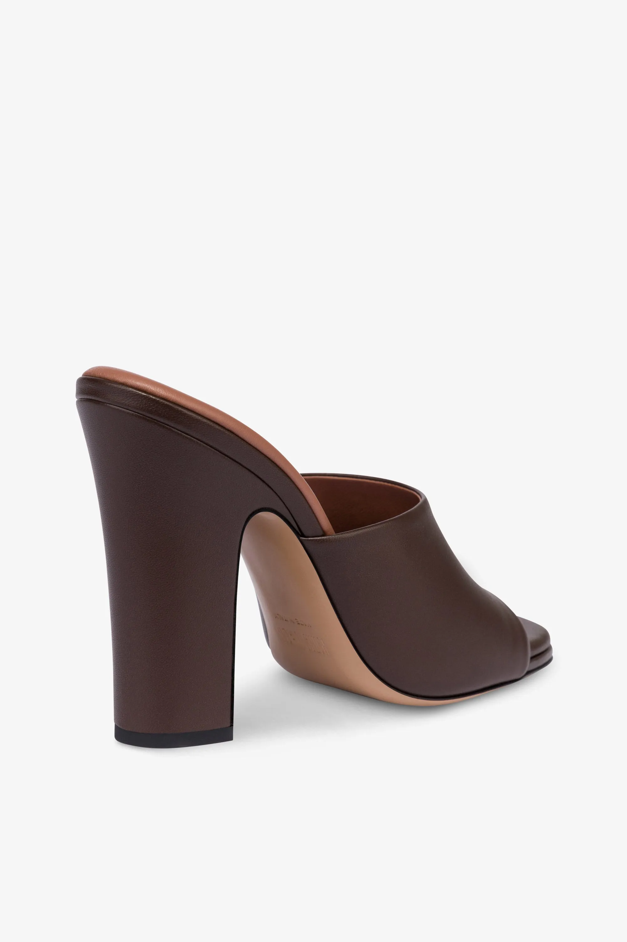 Mules in ebony leather sold by Paris Texas product image thumbnail 5