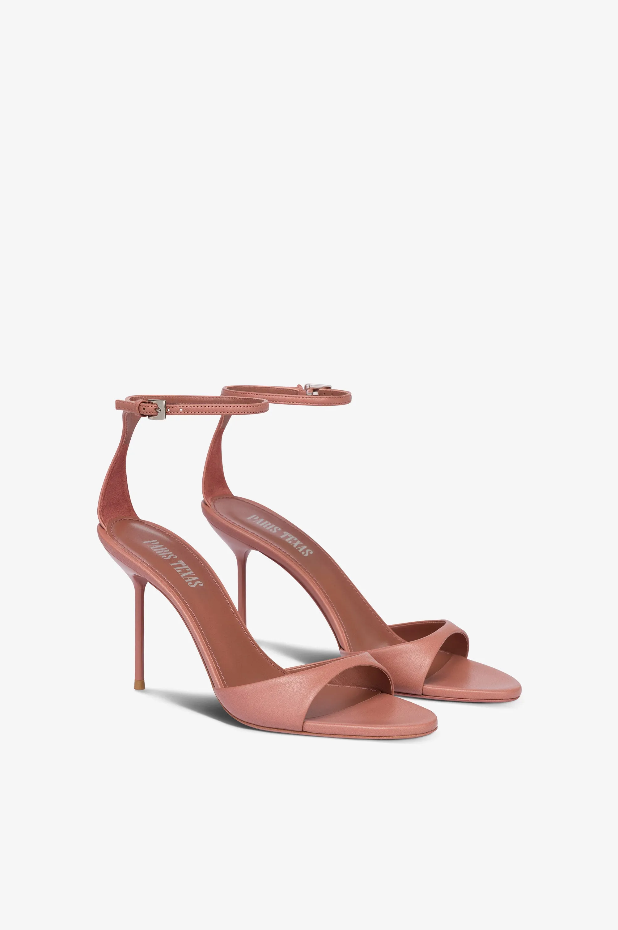 Sandals in Texas rose leather sold by Paris Texas product image thumbnail 2