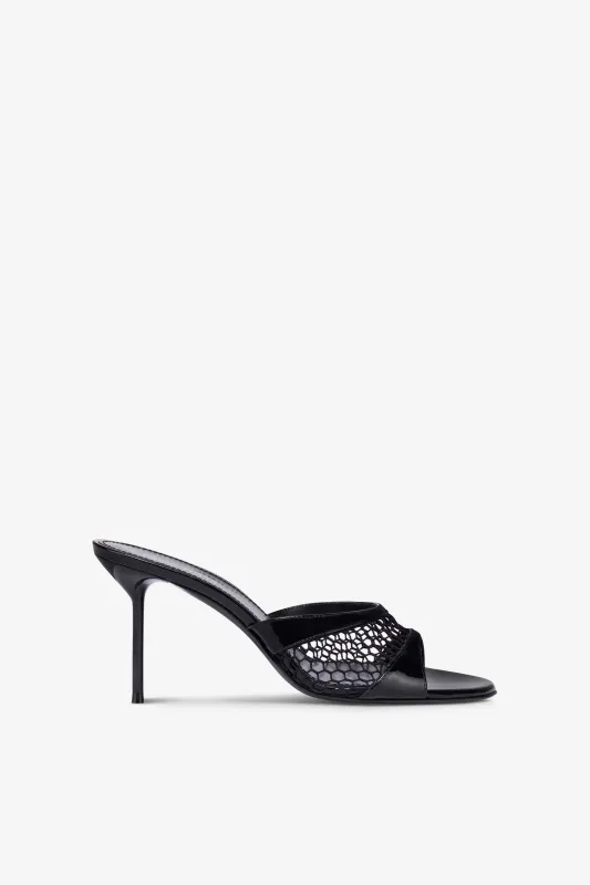 「PROENZA SCHOULER」SPIKE メッシュ ポインテッドトゥミュール Proenza Schouler Spike Mules - Black – The Frankie Shop Europe