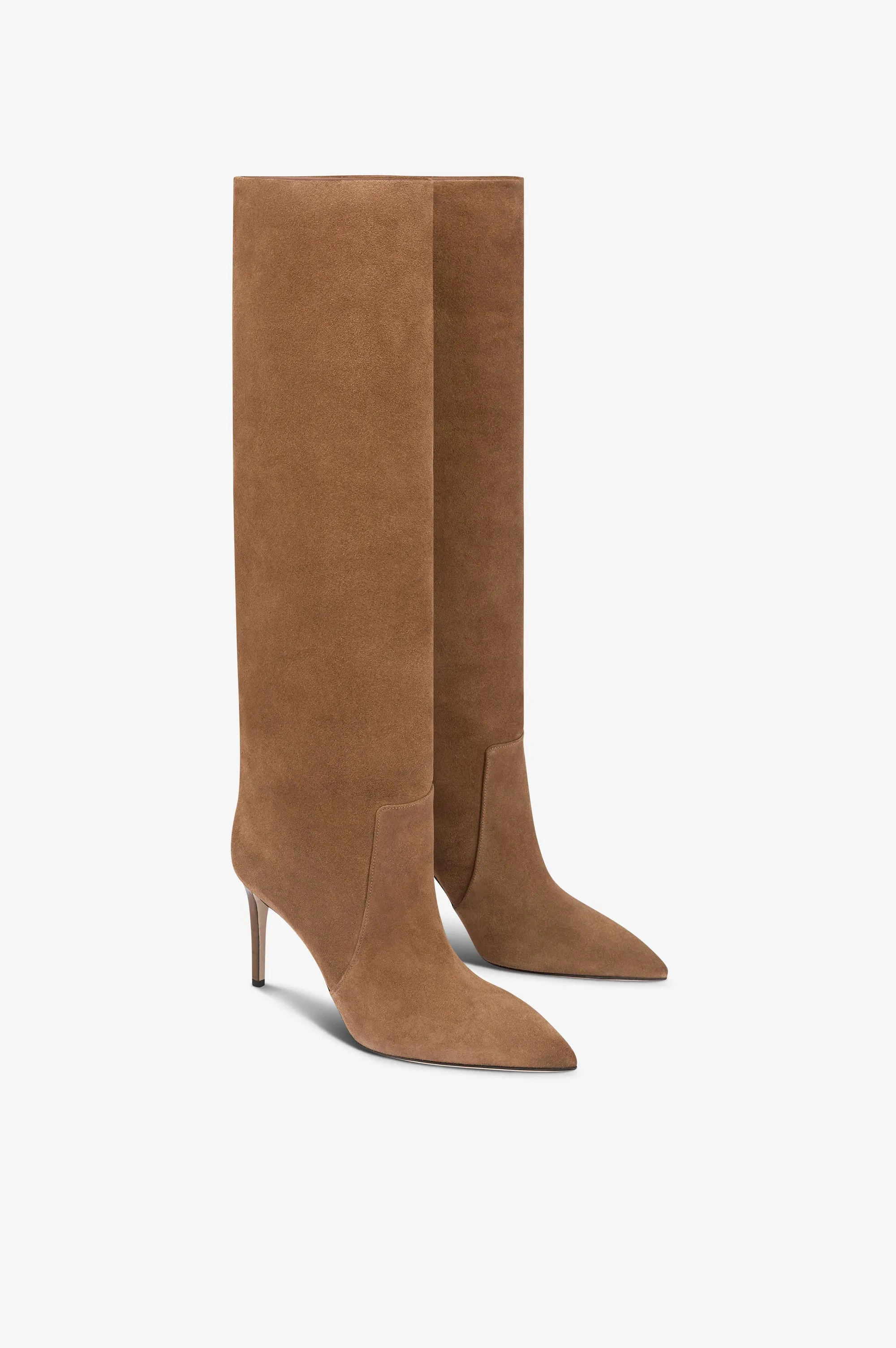 Boots in brown calf suede leather sold by Paris Texas product image thumbnail 2