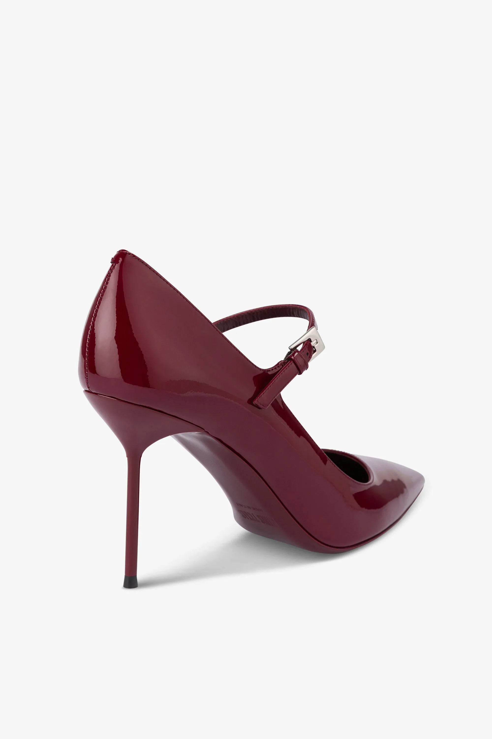 Pumps in rouge noir patent leather sold by Paris Texas product image thumbnail 5