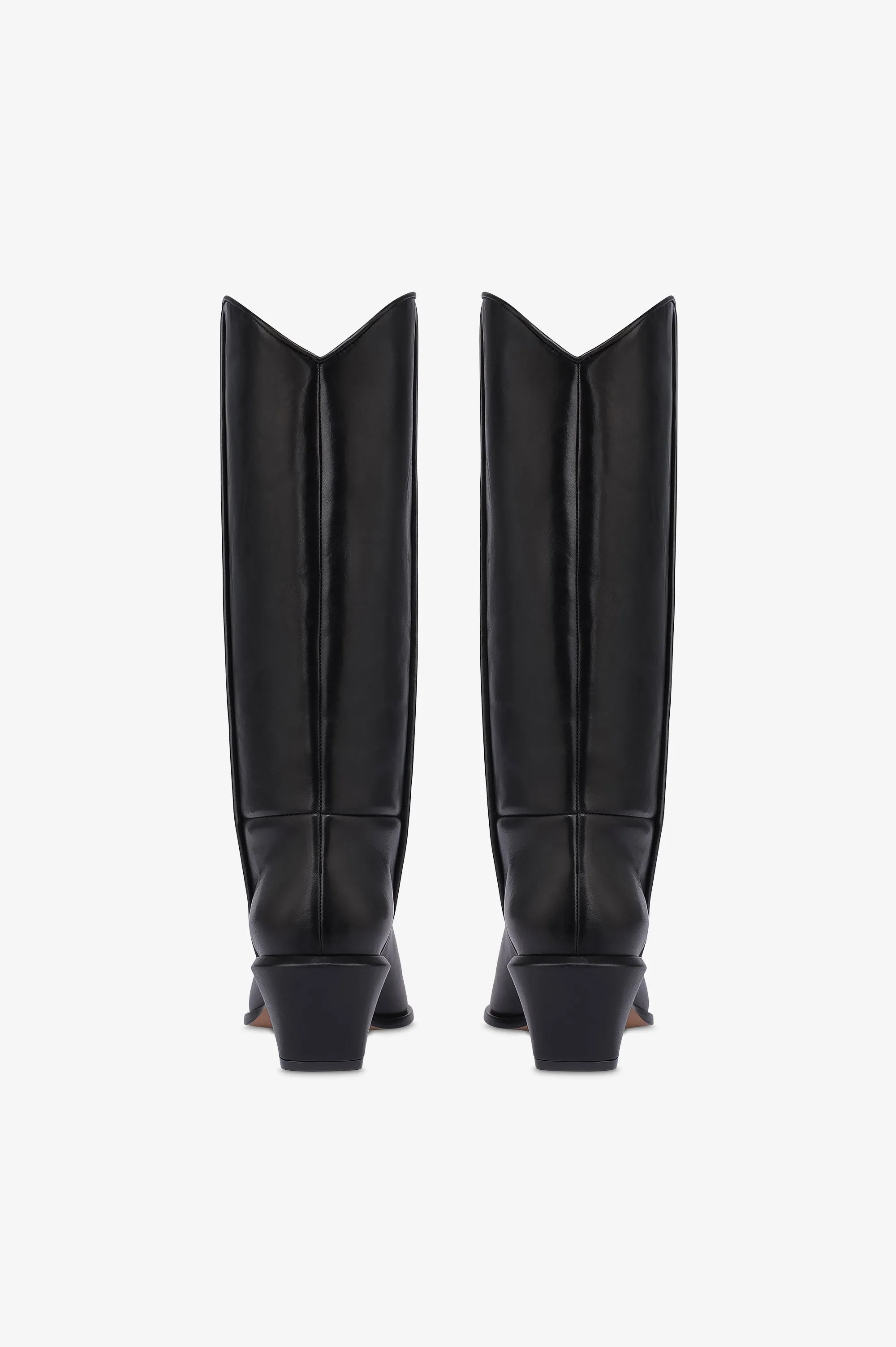 Boots in black calf leather sold by Paris Texas product image thumbnail 4