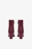 Ankle boots in rouge noir calf leather sold by Paris Texas