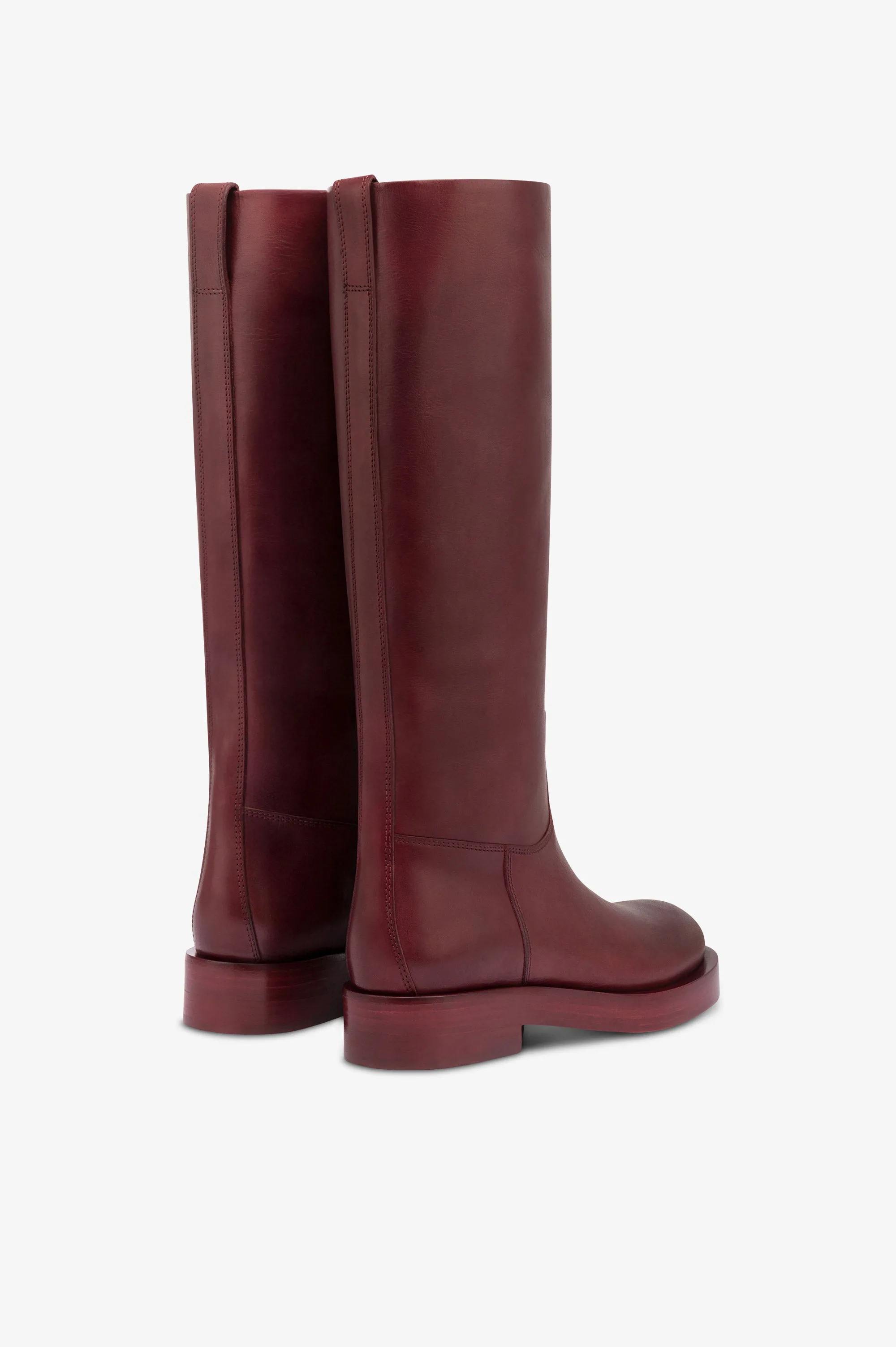 Boots in rouge noir calf leather sold by Paris Texas product image thumbnail 3