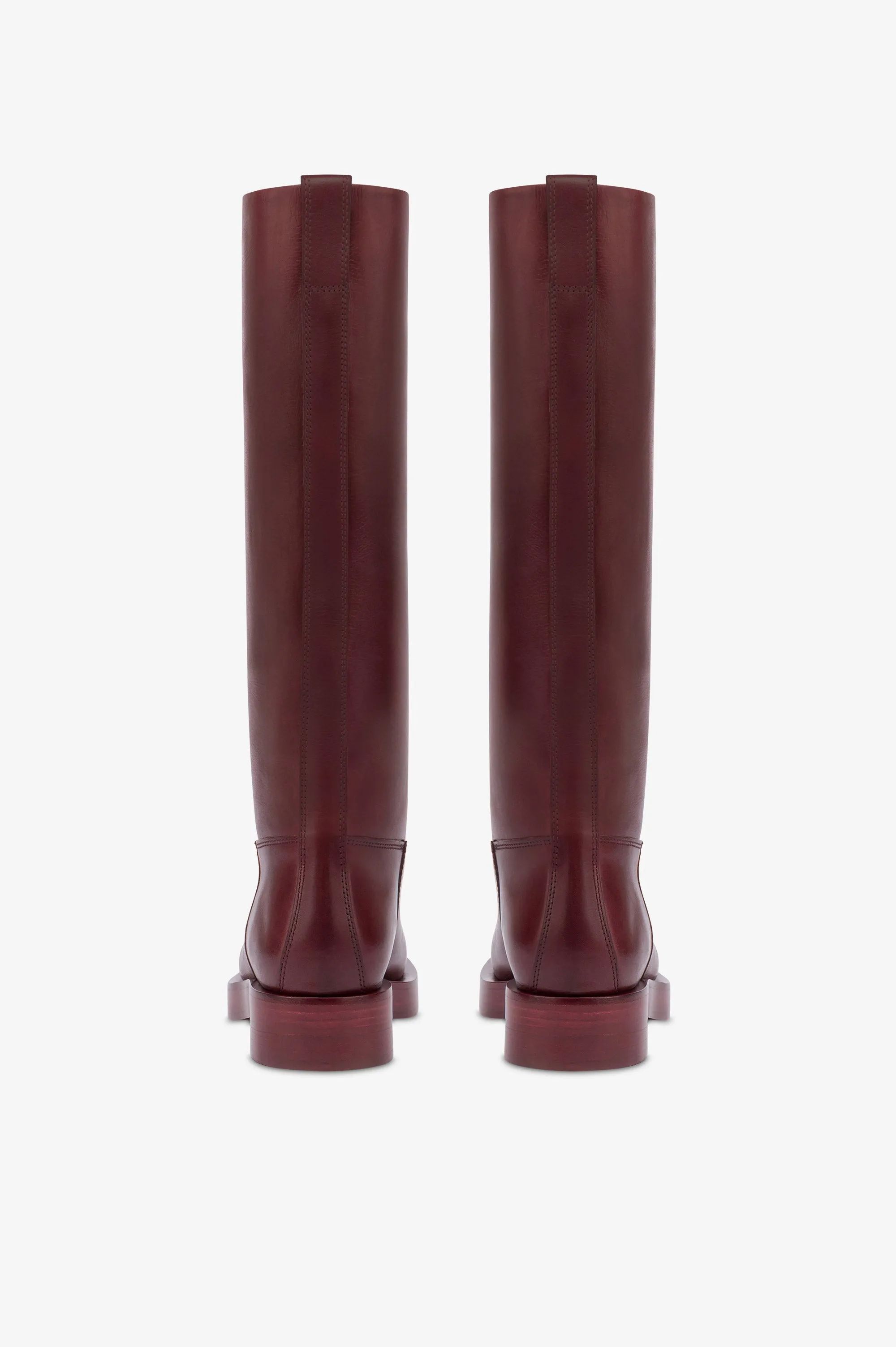 Boots in rouge noir calf leather sold by Paris Texas product image thumbnail 4