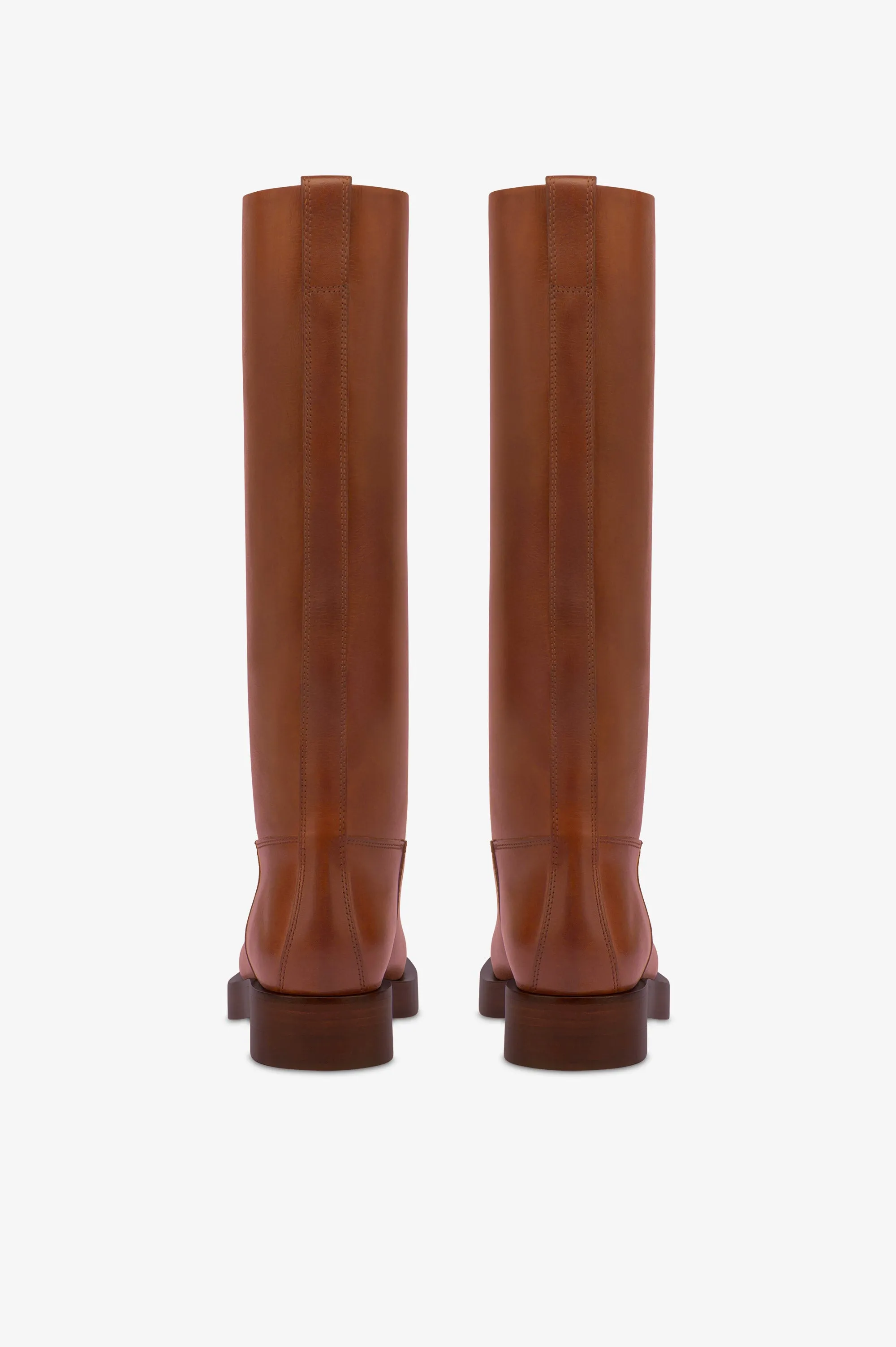 Boots in brown calf leather sold by Paris Texas product image thumbnail 4