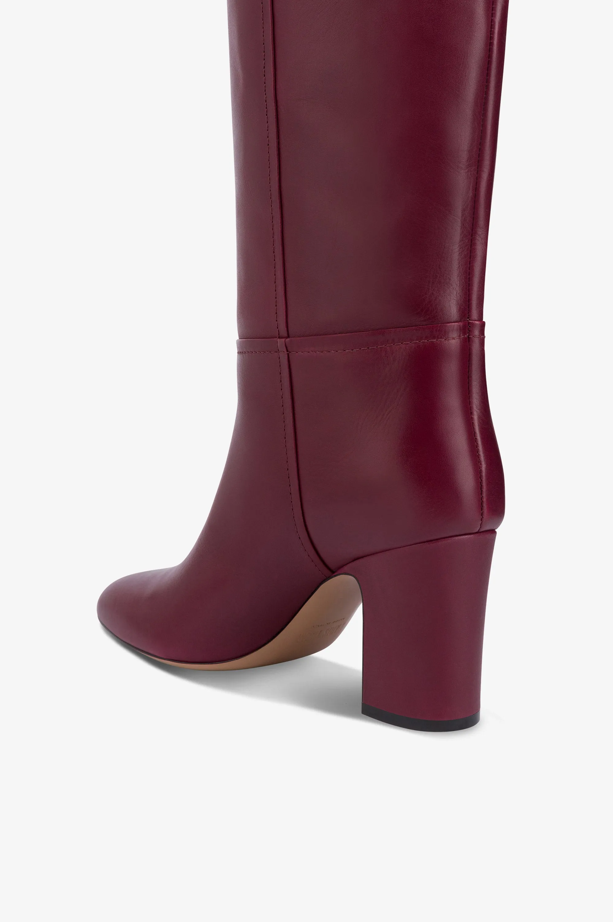 Boots in rouge noir calf leather sold by Paris Texas product image thumbnail 5