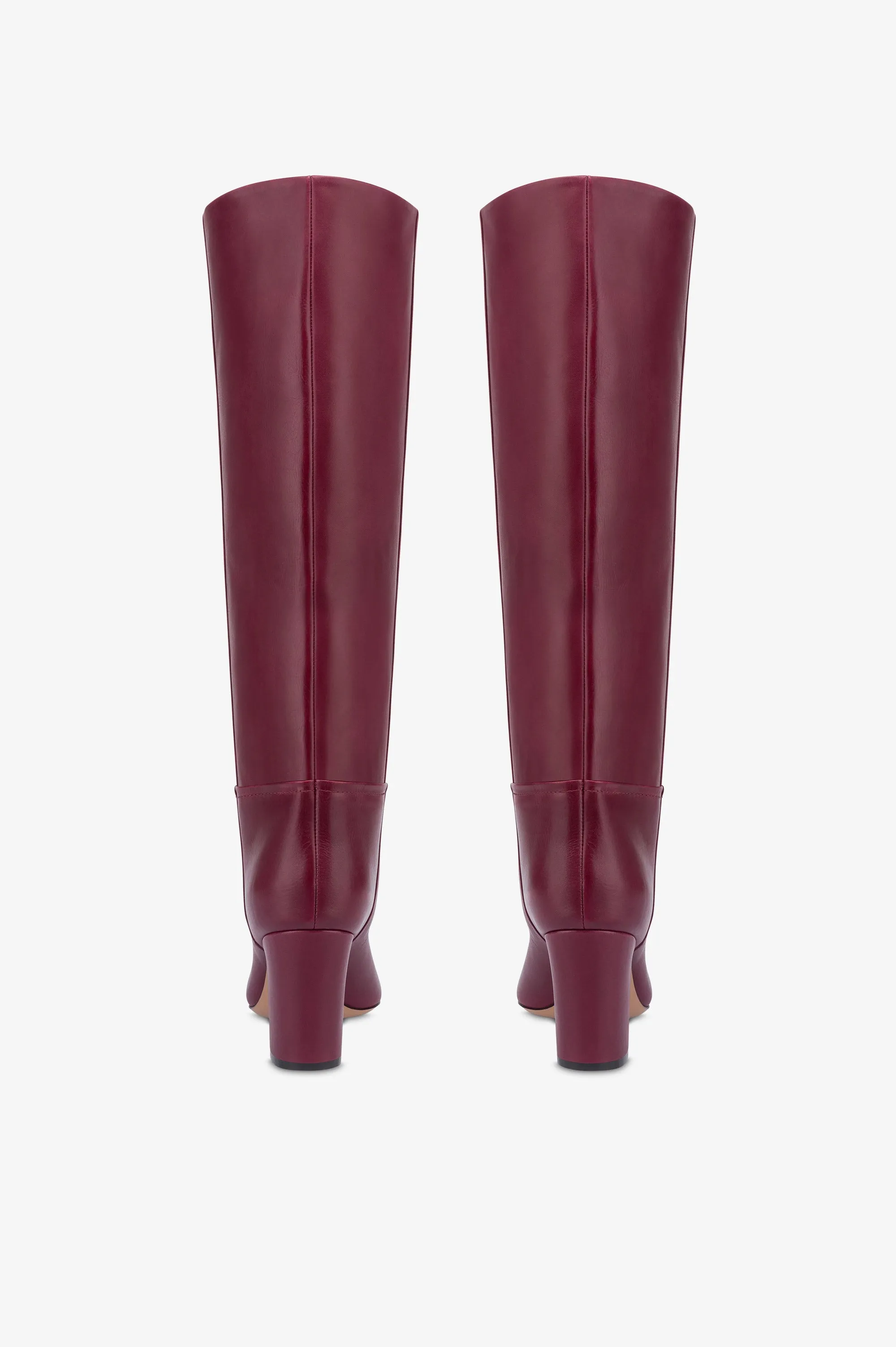 Boots in rouge noir calf leather sold by Paris Texas product image thumbnail 4