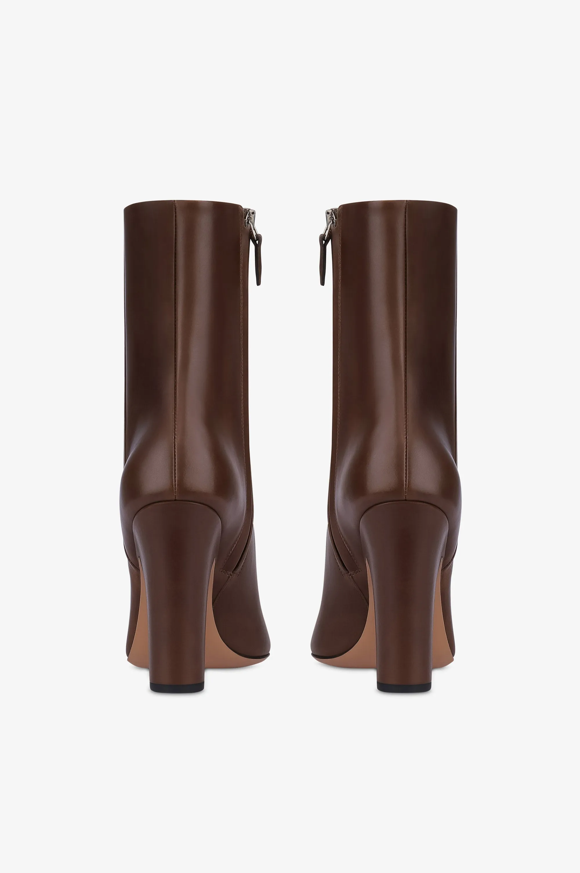 Ankle boots in ebony calf leather sold by Paris Texas product image thumbnail 4