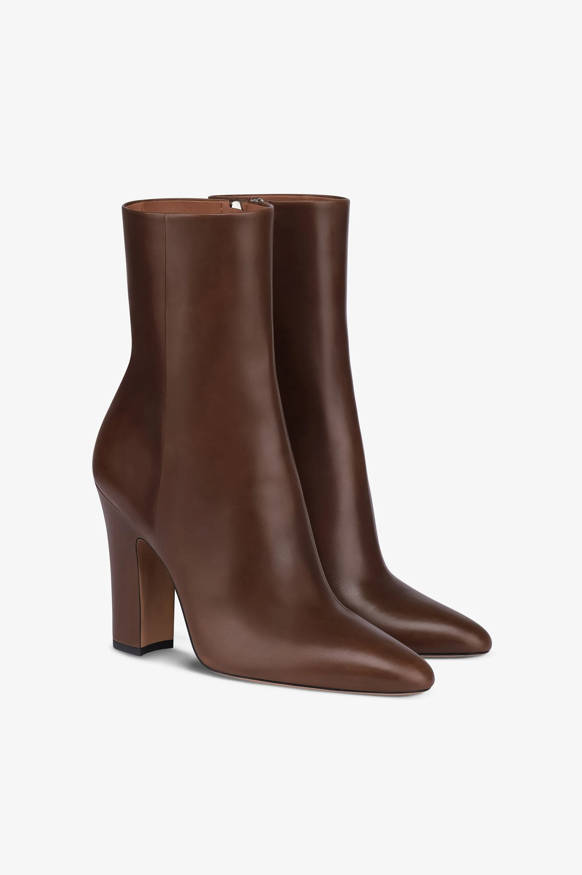 Ankle boots in ebony calf leather sold by Paris Texas product image thumbnail 2
