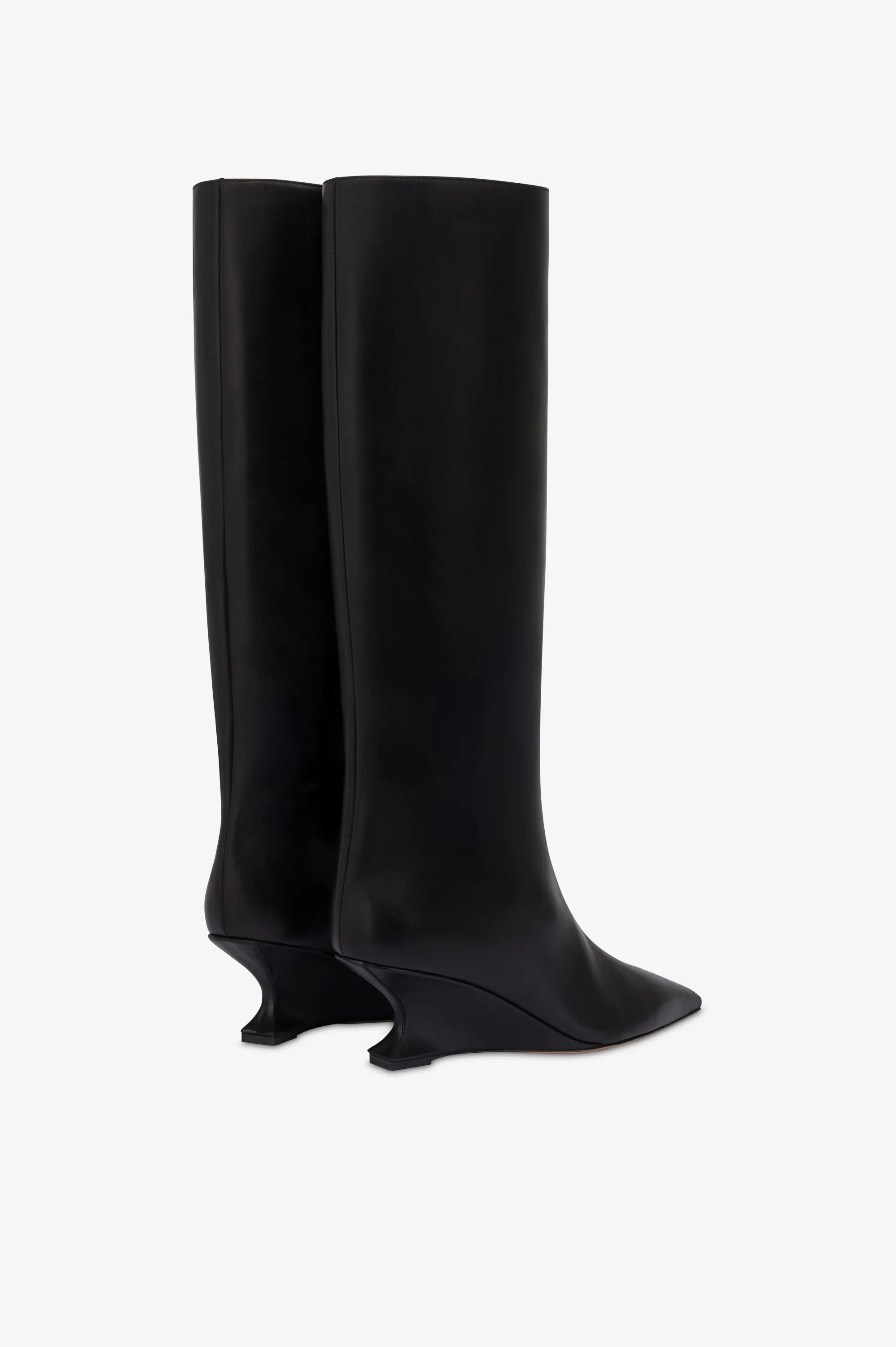 Boots in black calf leather. sold by Paris Texas product image thumbnail 3