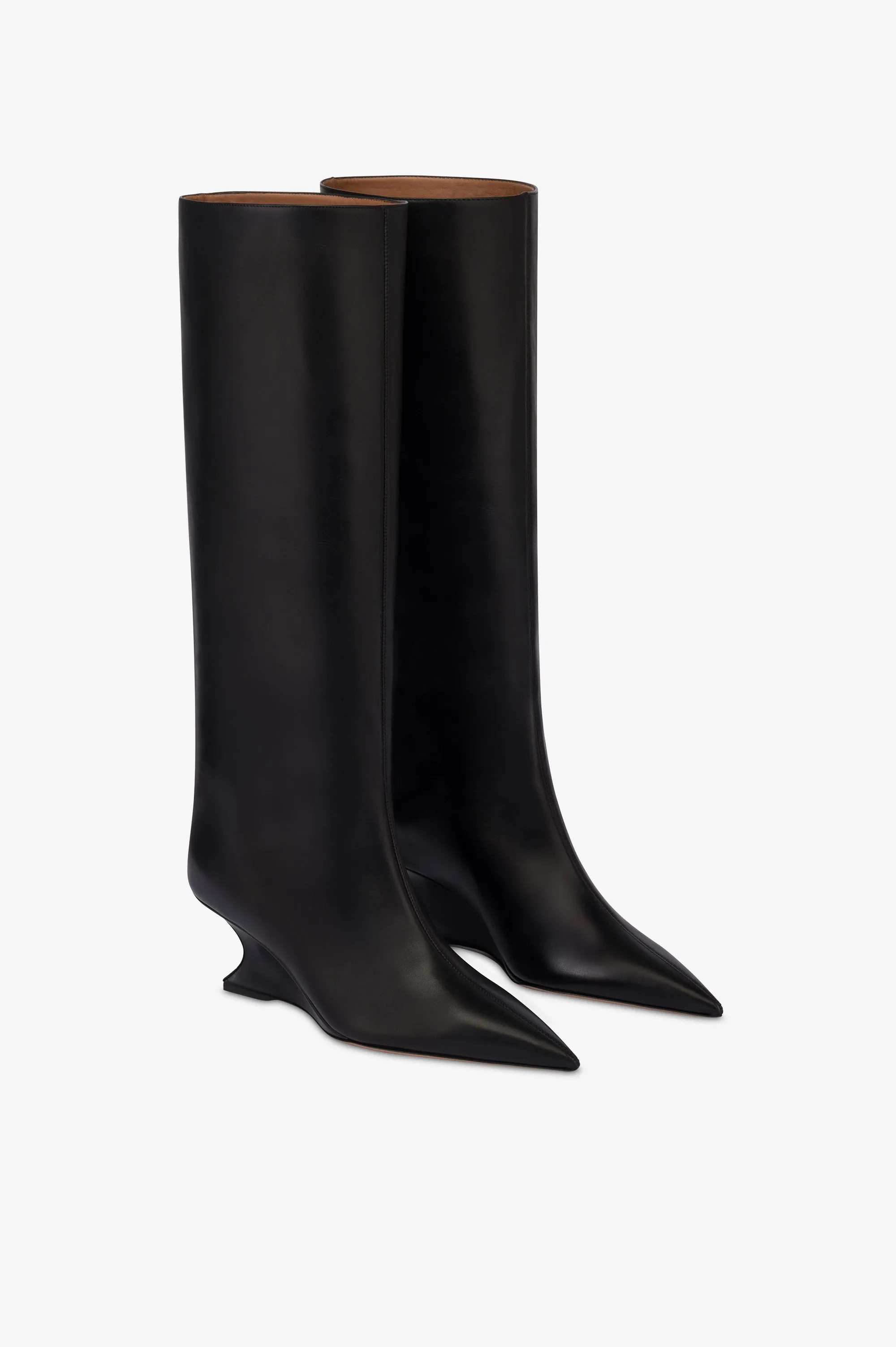 Boots in black calf leather. sold by Paris Texas product image thumbnail 2