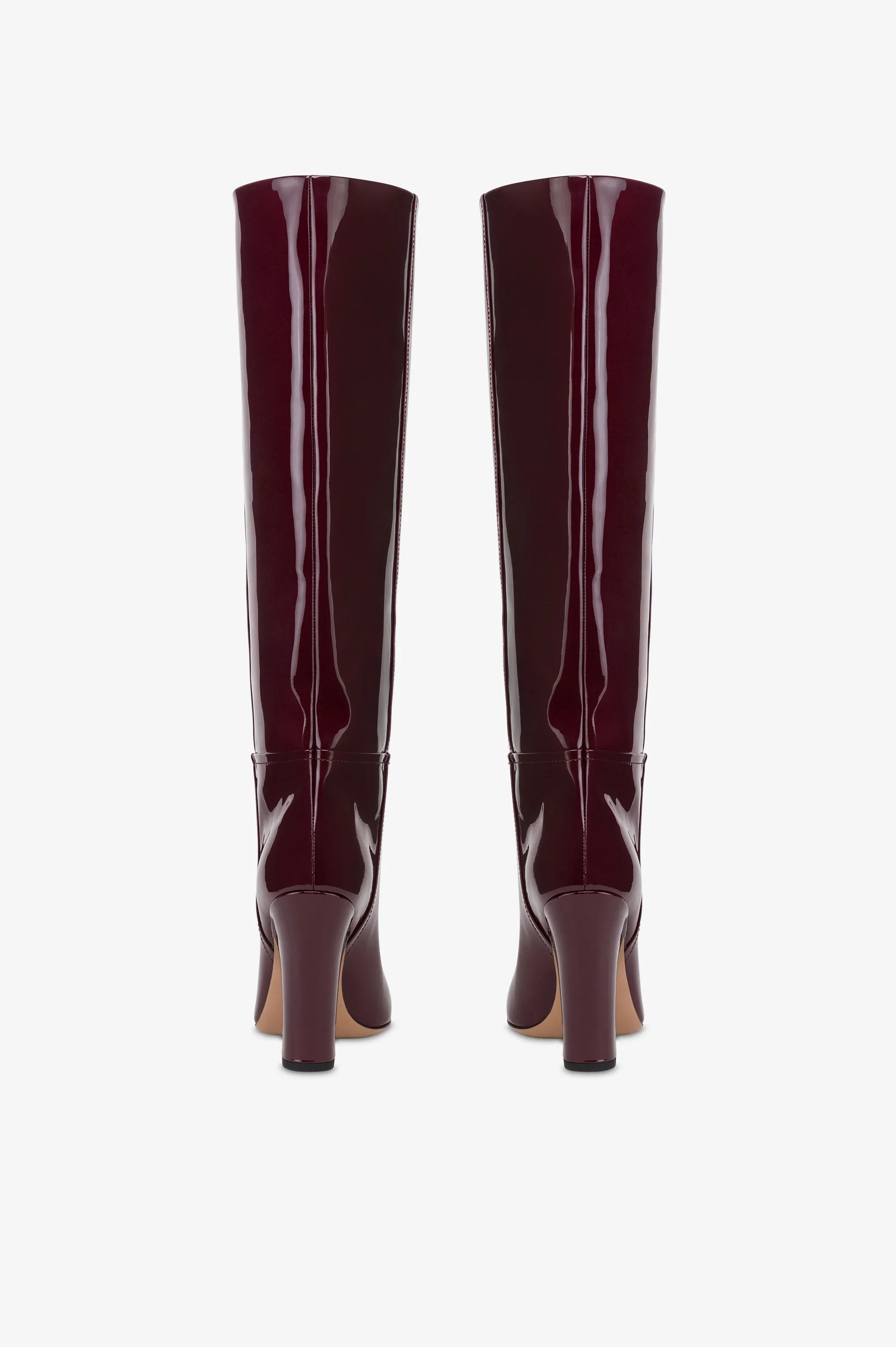 Boots in rouge noir patent leather. sold by Paris Texas product image thumbnail 4