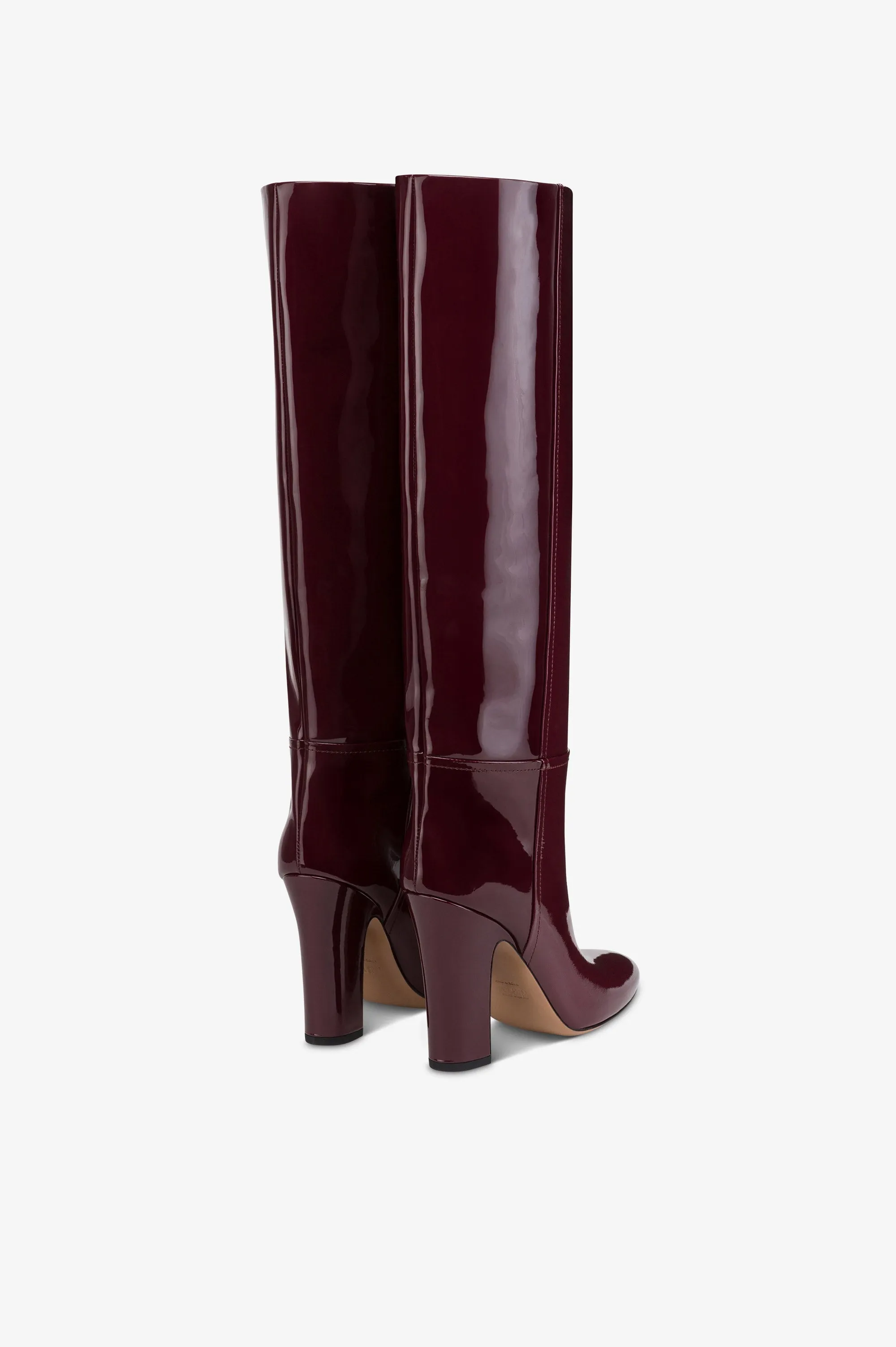 Boots in rouge noir patent leather. sold by Paris Texas product image thumbnail 3