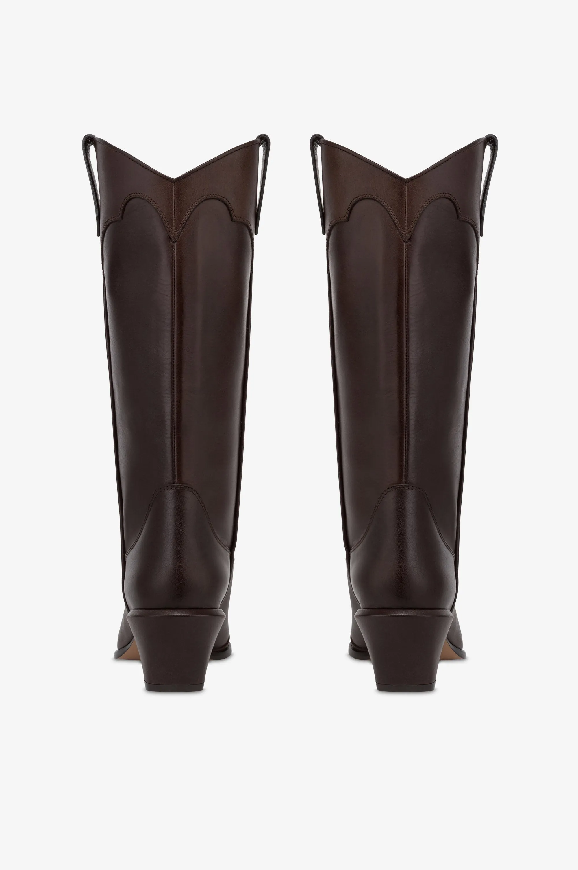 Boots in ebony calf leather. sold by Paris Texas product image thumbnail 4