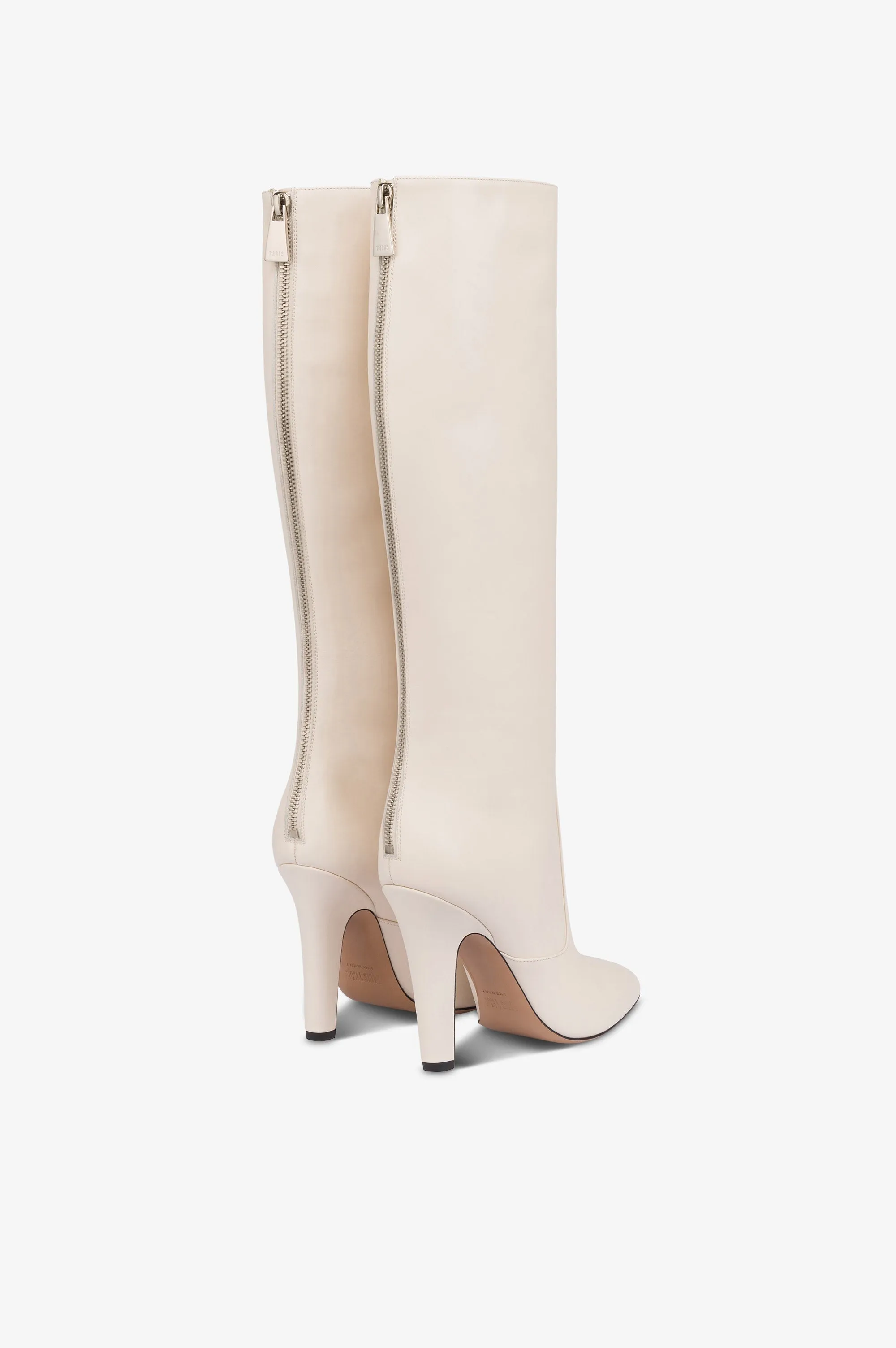 Boots in vanilla calf leather. sold by Paris Texas product image thumbnail 3