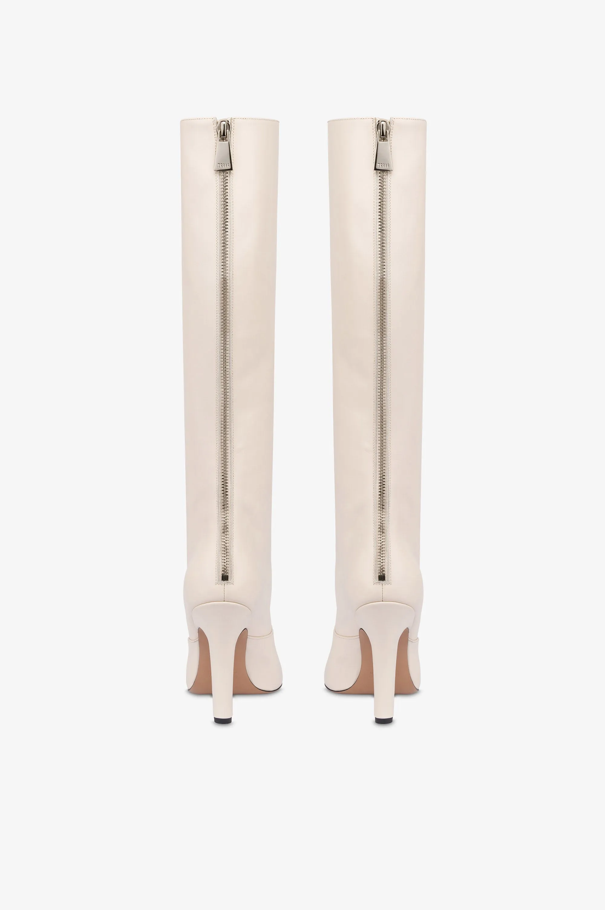 Boots in vanilla calf leather. sold by Paris Texas product image thumbnail 4