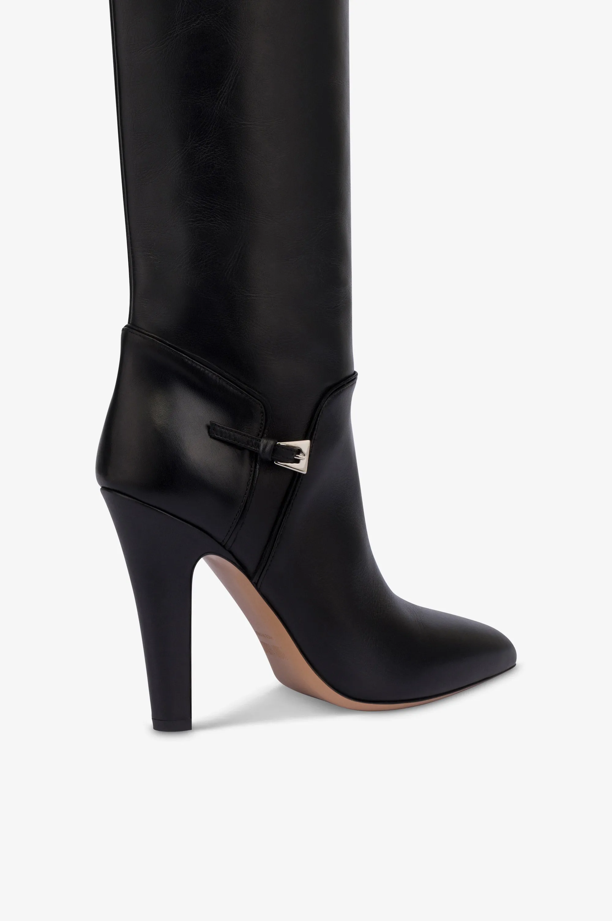 Boots in black calf leather. sold by Paris Texas product image thumbnail 5