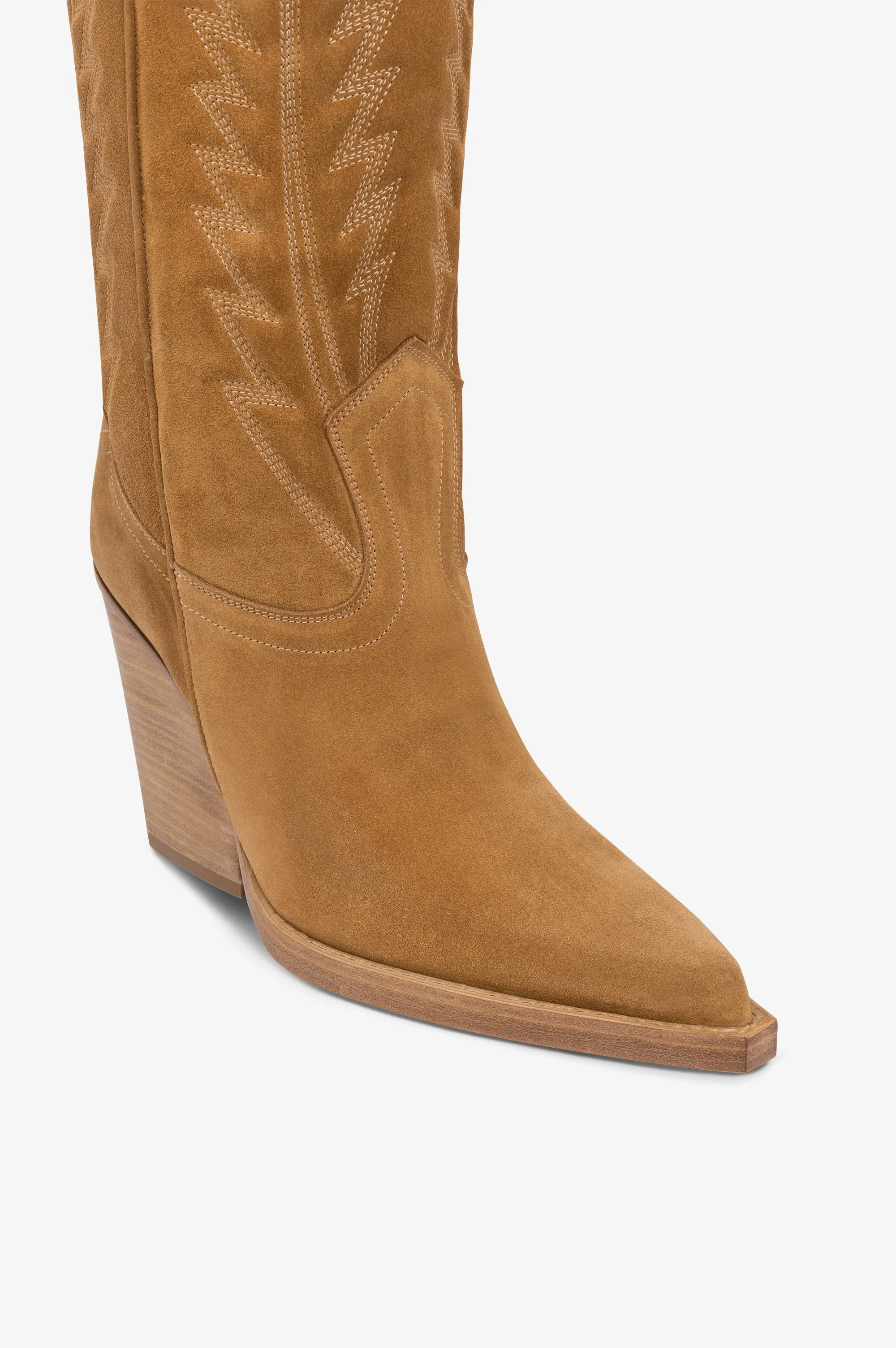 Suede texan boot sold by Paris Texas product image thumbnail 5