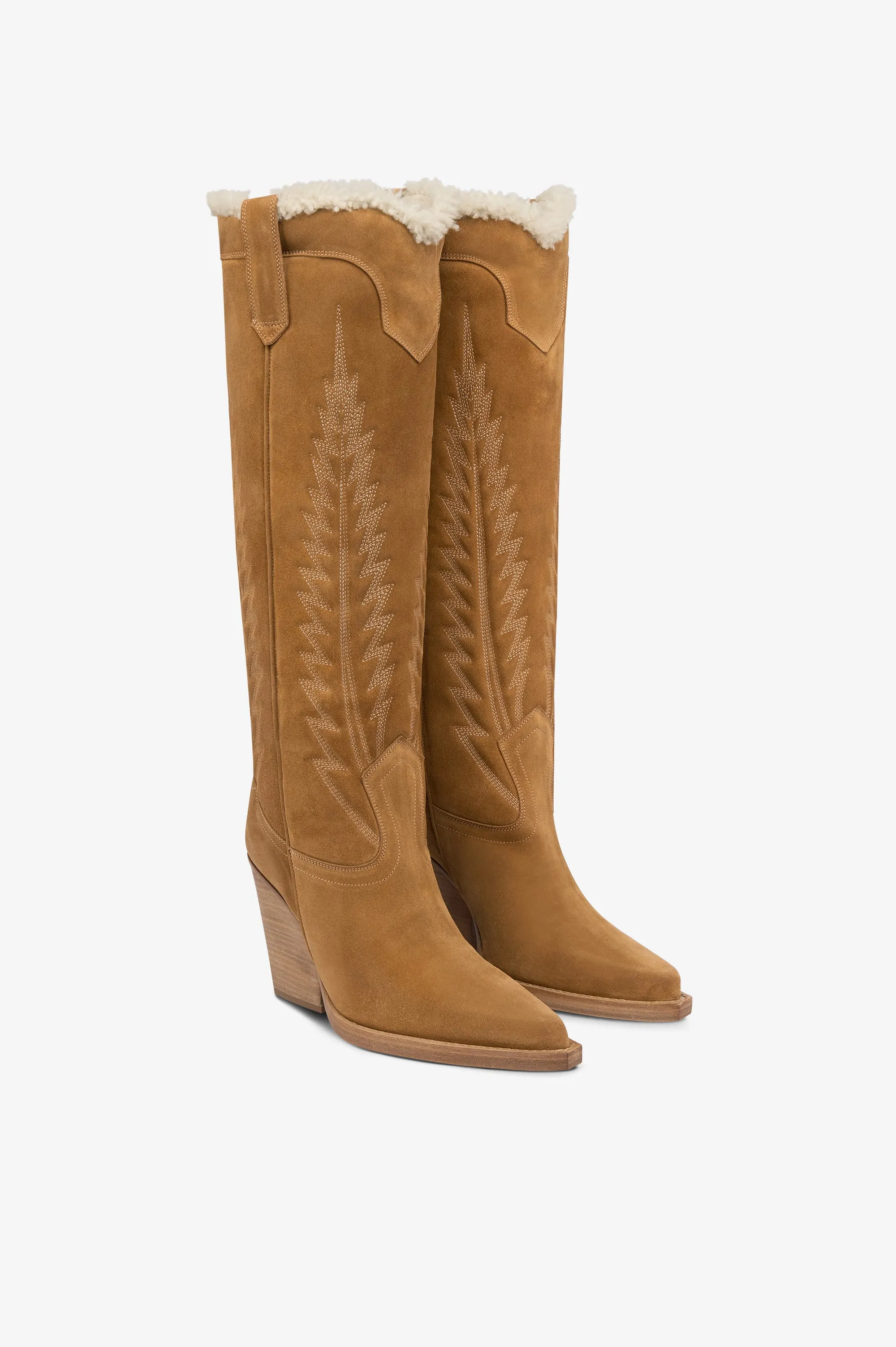 Suede texan boot sold by Paris Texas product image thumbnail 2