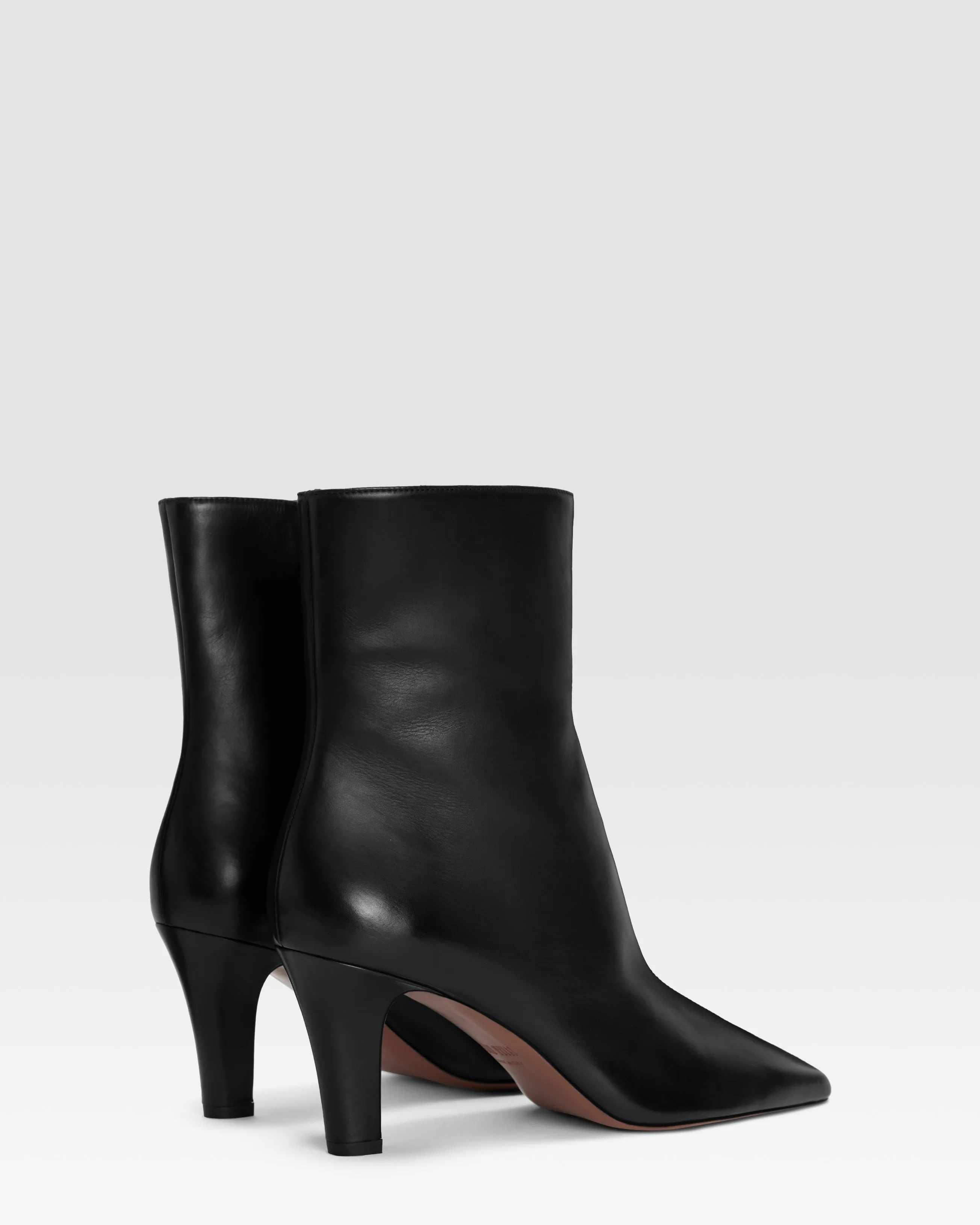 Ankle boots in black calf leather sold by Paris Texas product image thumbnail 3