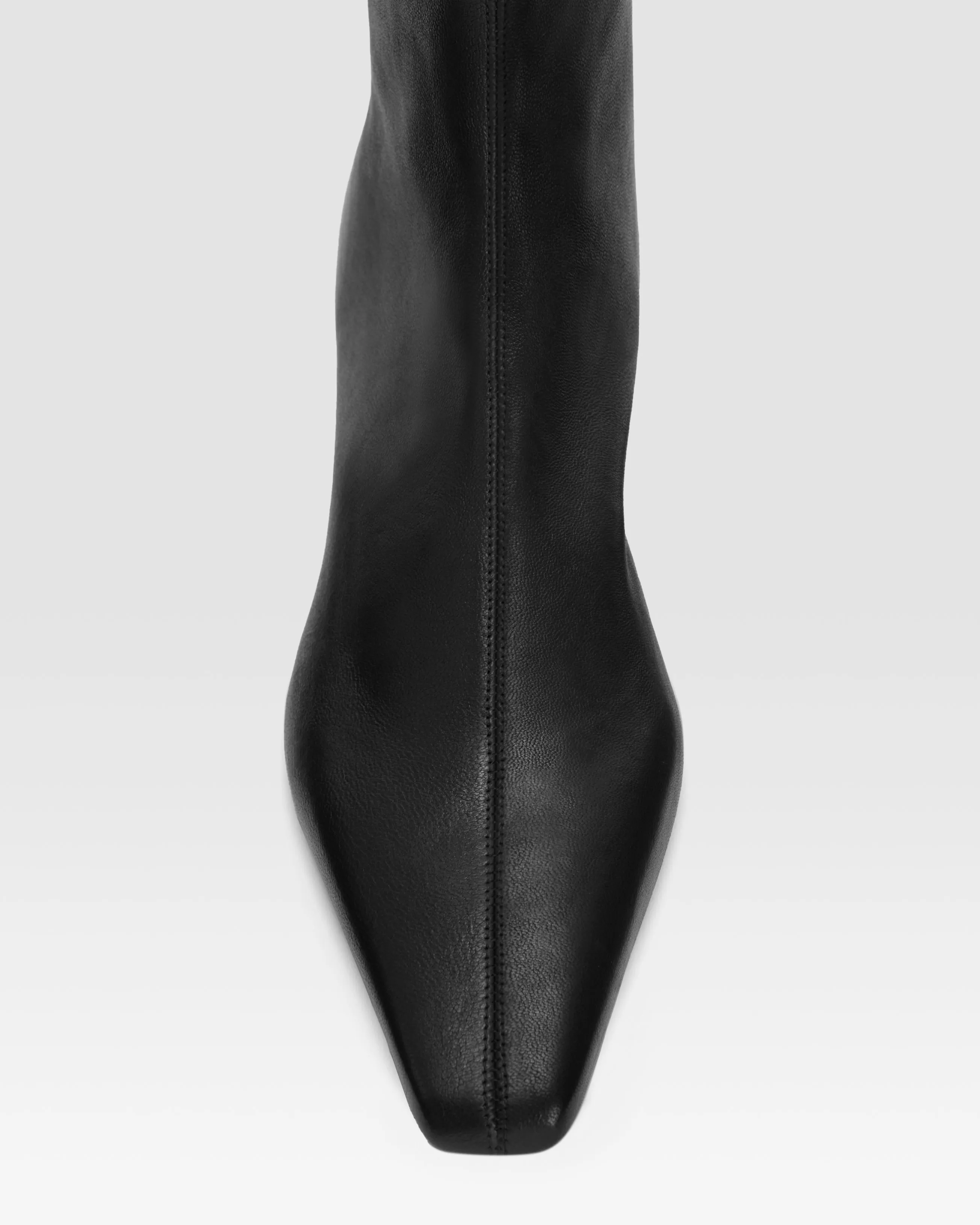 Ankle boots in black stretch leather sold by Paris Texas product image thumbnail 5