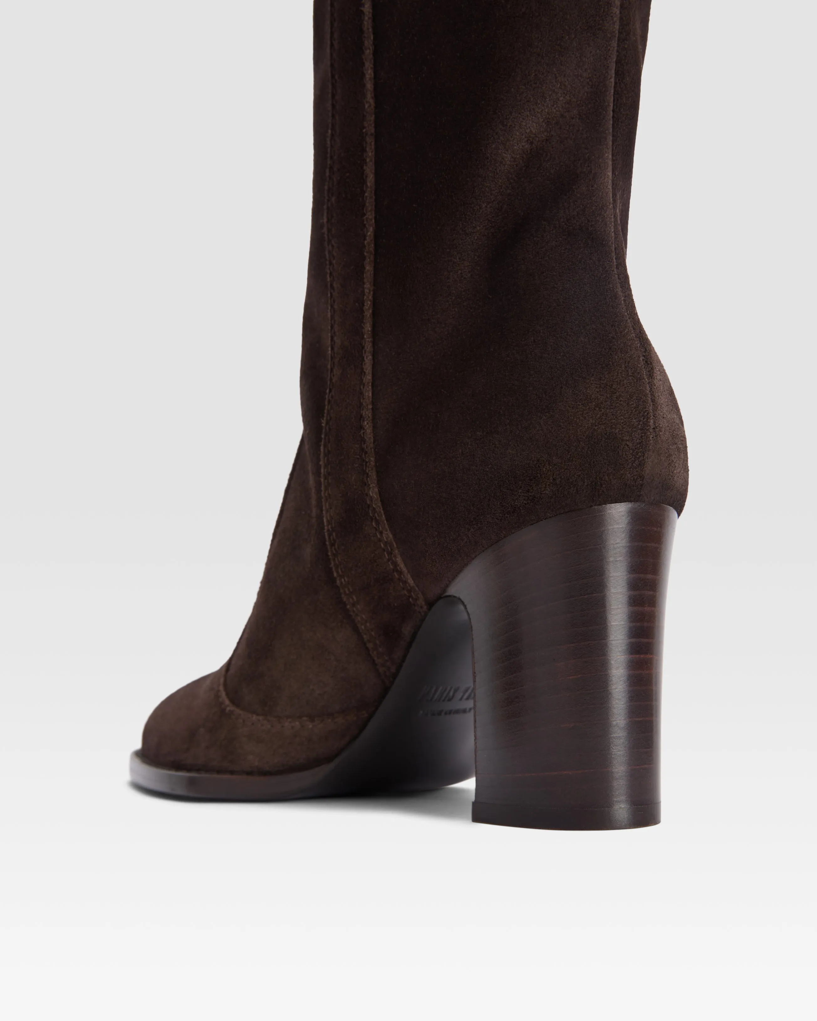 Suede boot sold by Paris Texas product image thumbnail 5