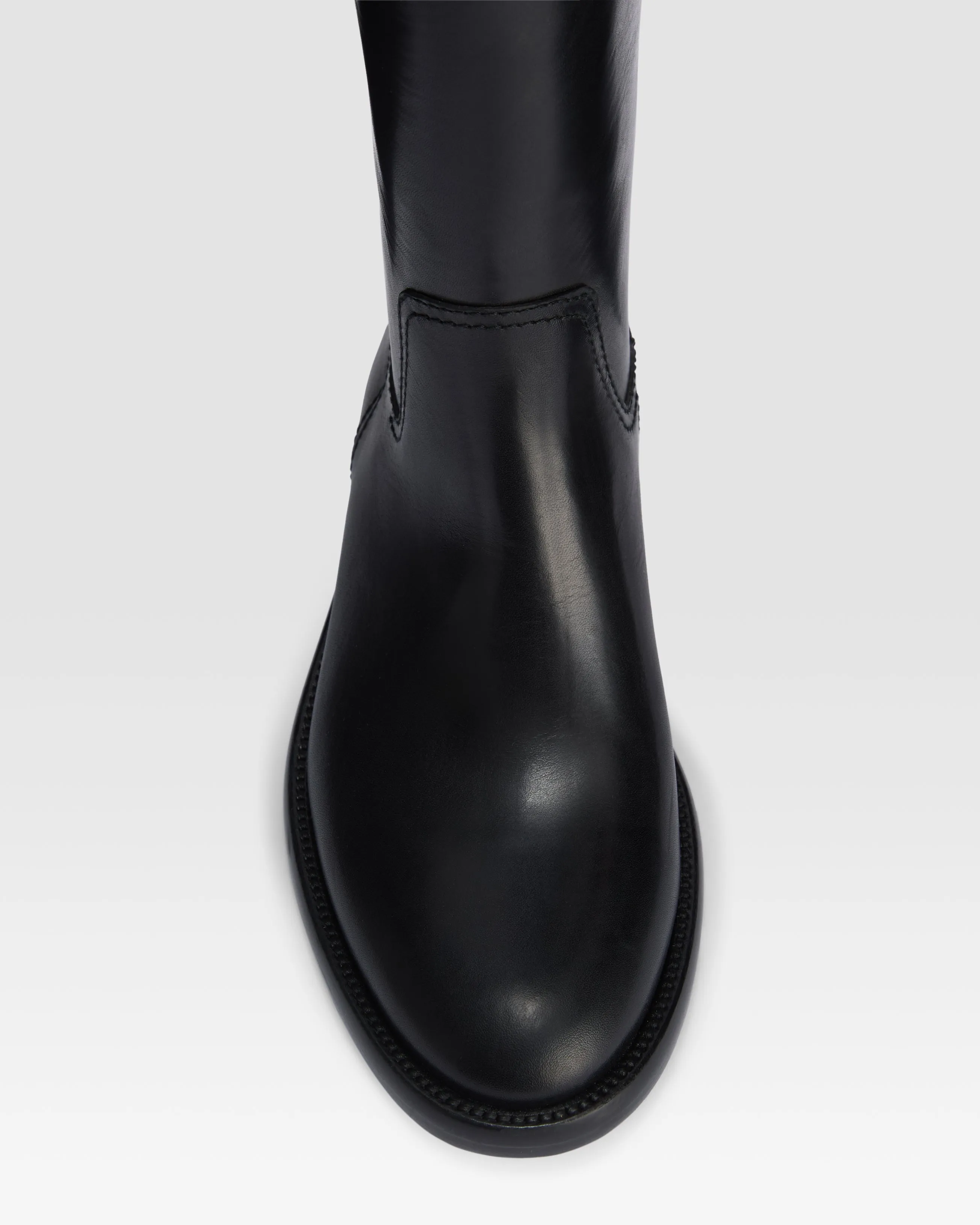 Boots in black calf leather sold by Paris Texas product image thumbnail 4
