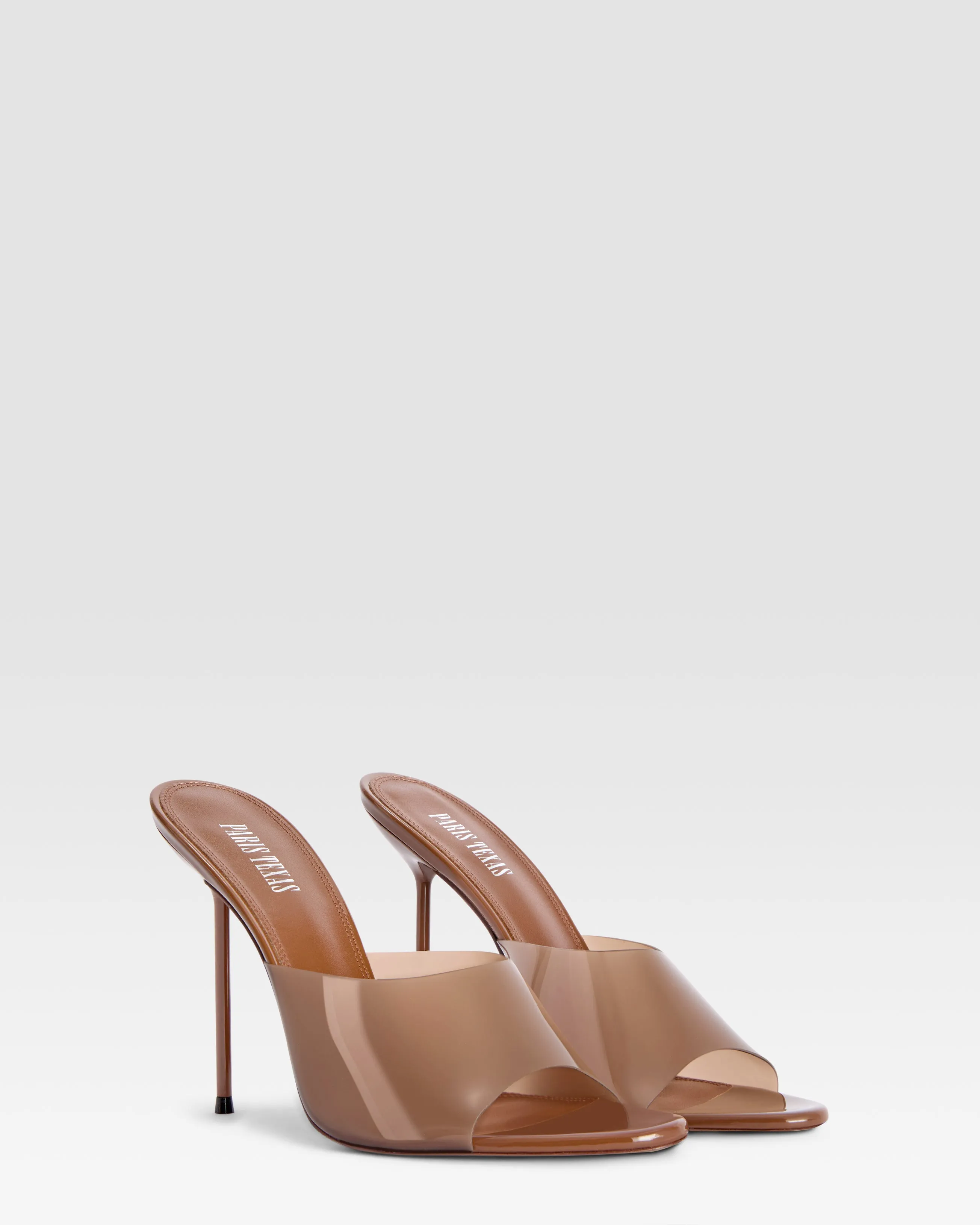 Patent leather and PVC mule sold by Paris Texas product image thumbnail 2