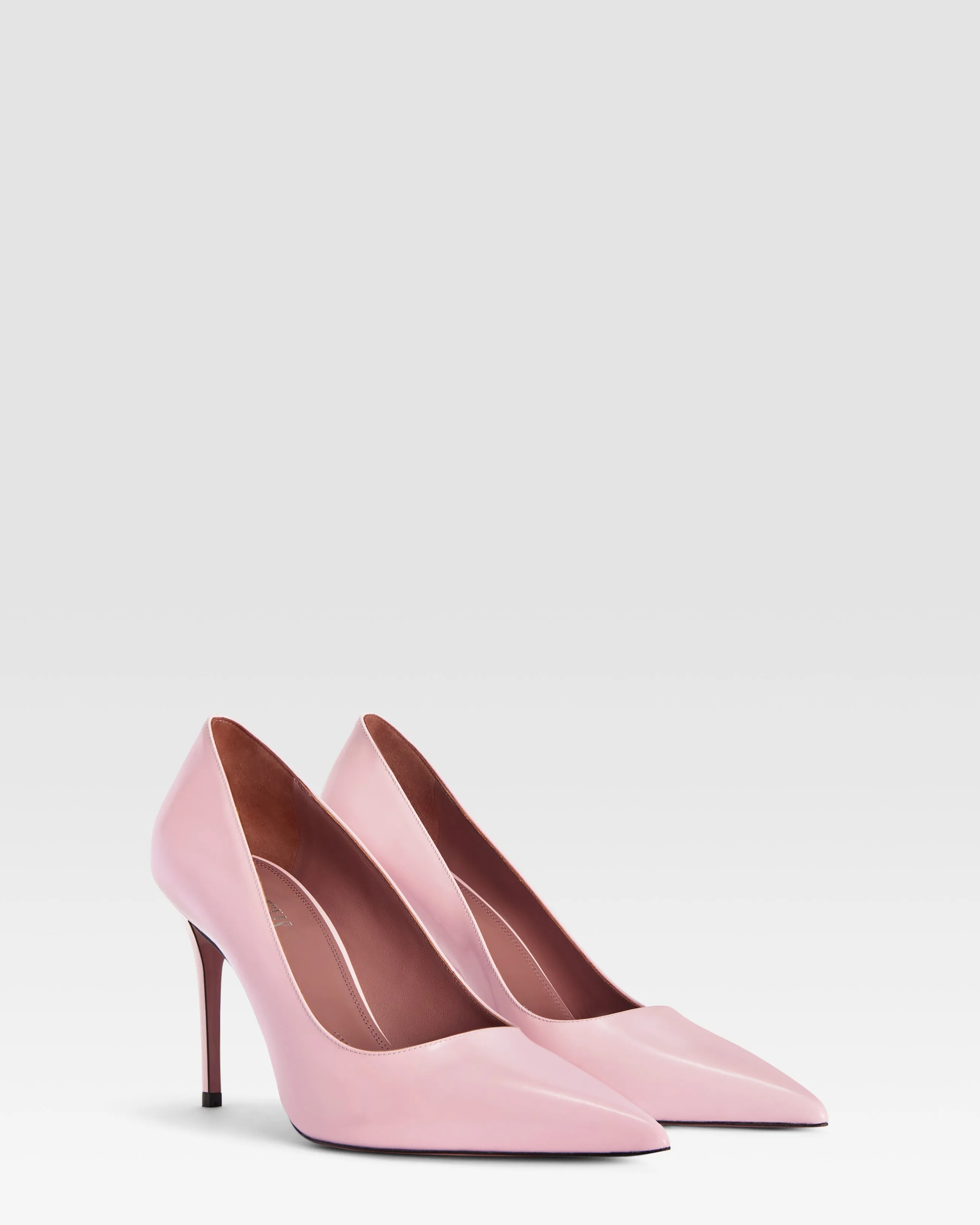Brushed leather pump sold by Paris Texas product image thumbnail 2