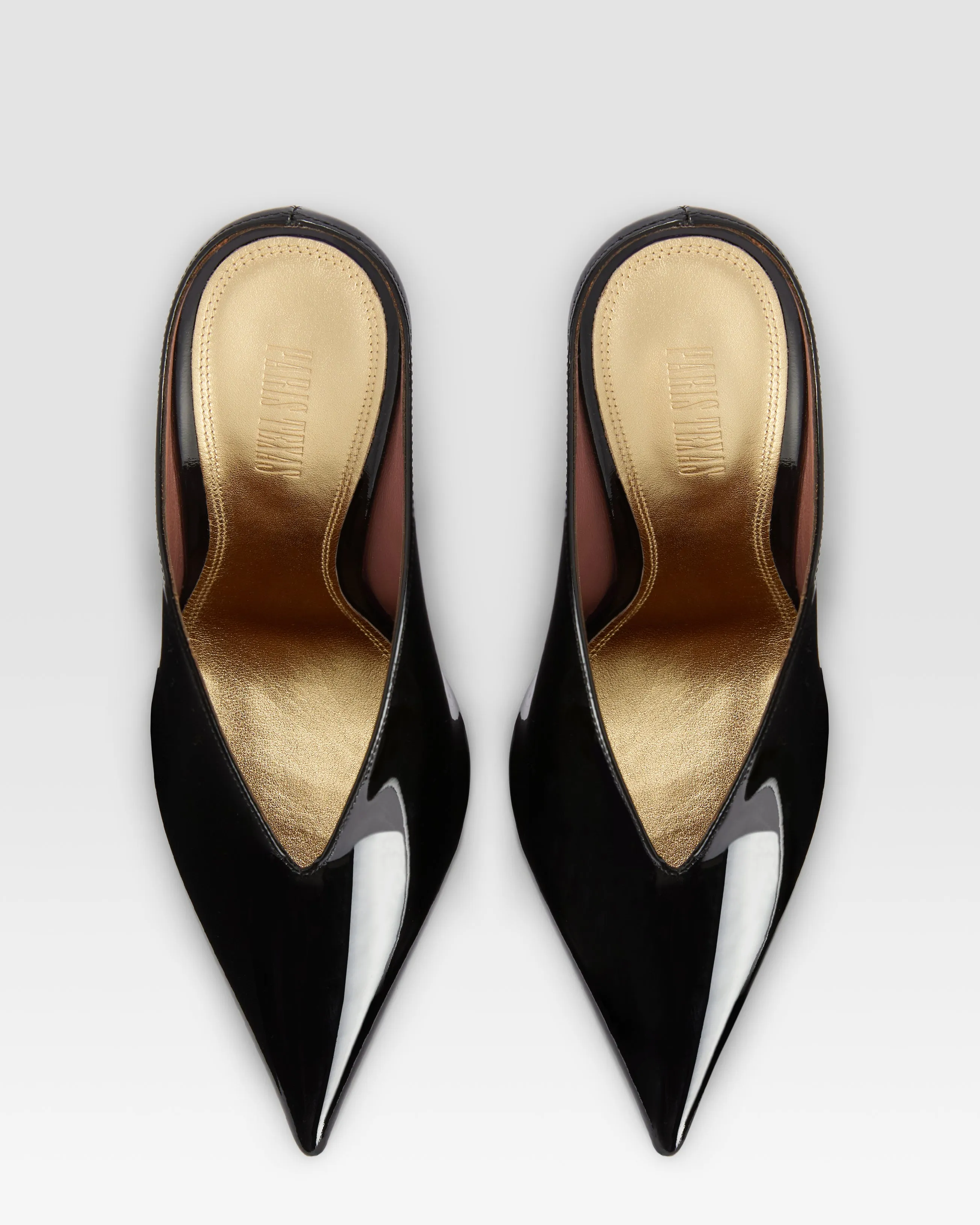Patent leather mule sold by Paris Texas product image thumbnail 5