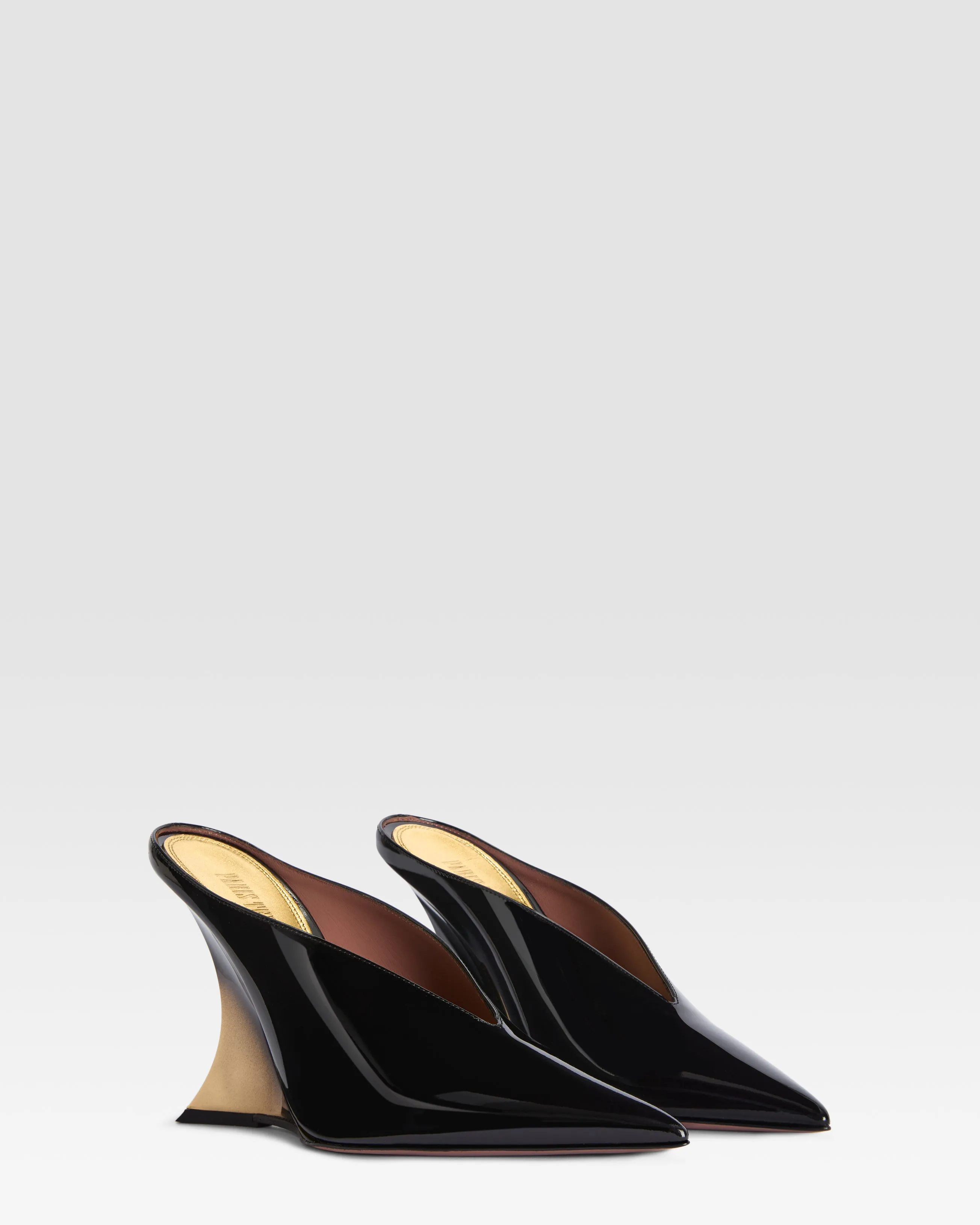 Patent leather mule sold by Paris Texas product image thumbnail 2