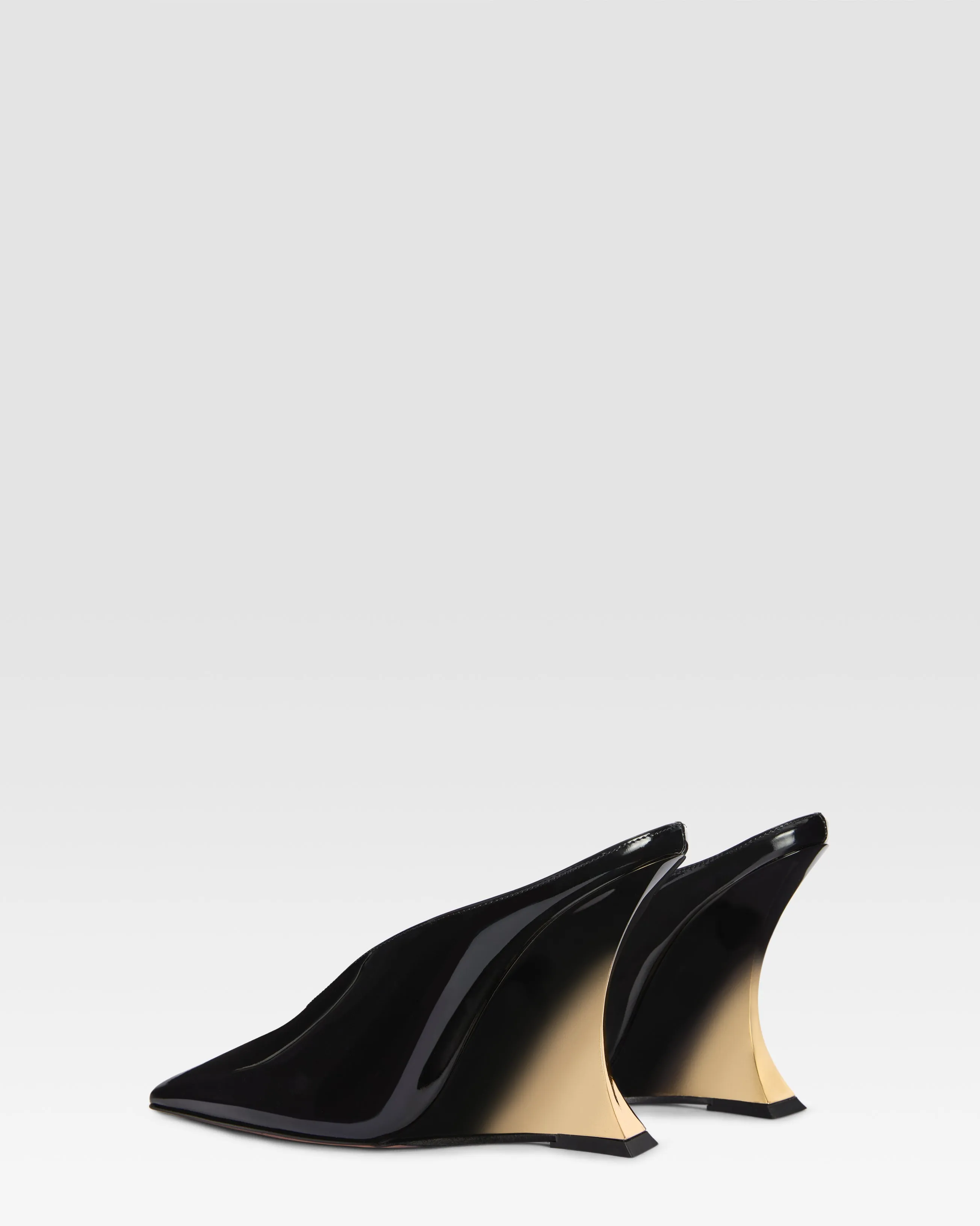 Patent leather mule sold by Paris Texas product image thumbnail 3