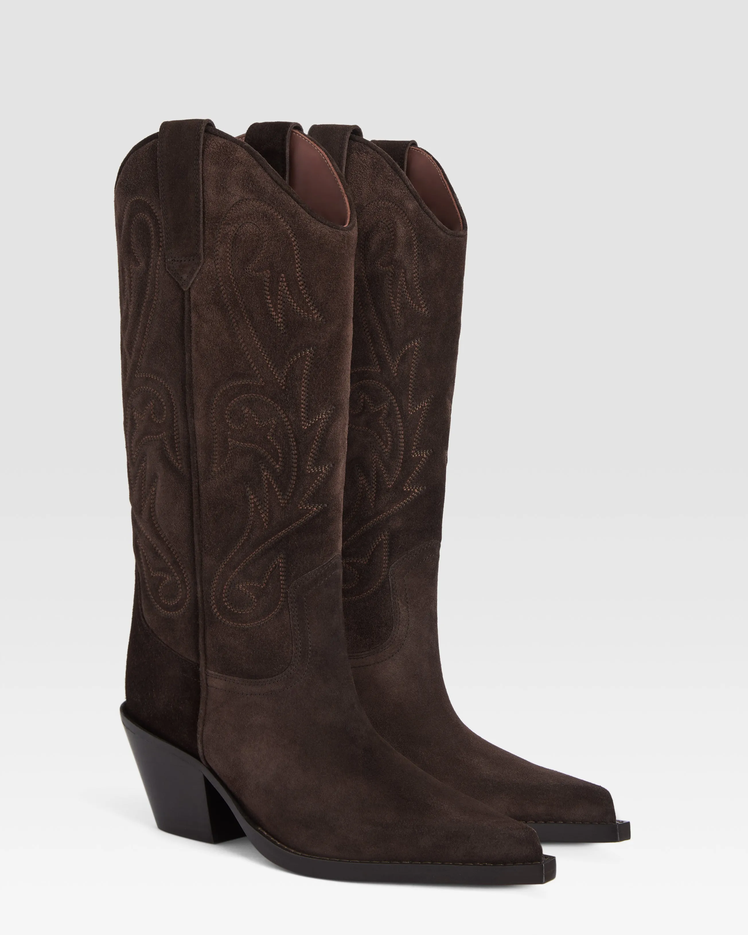 Suede Texan boot sold by Paris Texas product image thumbnail 2