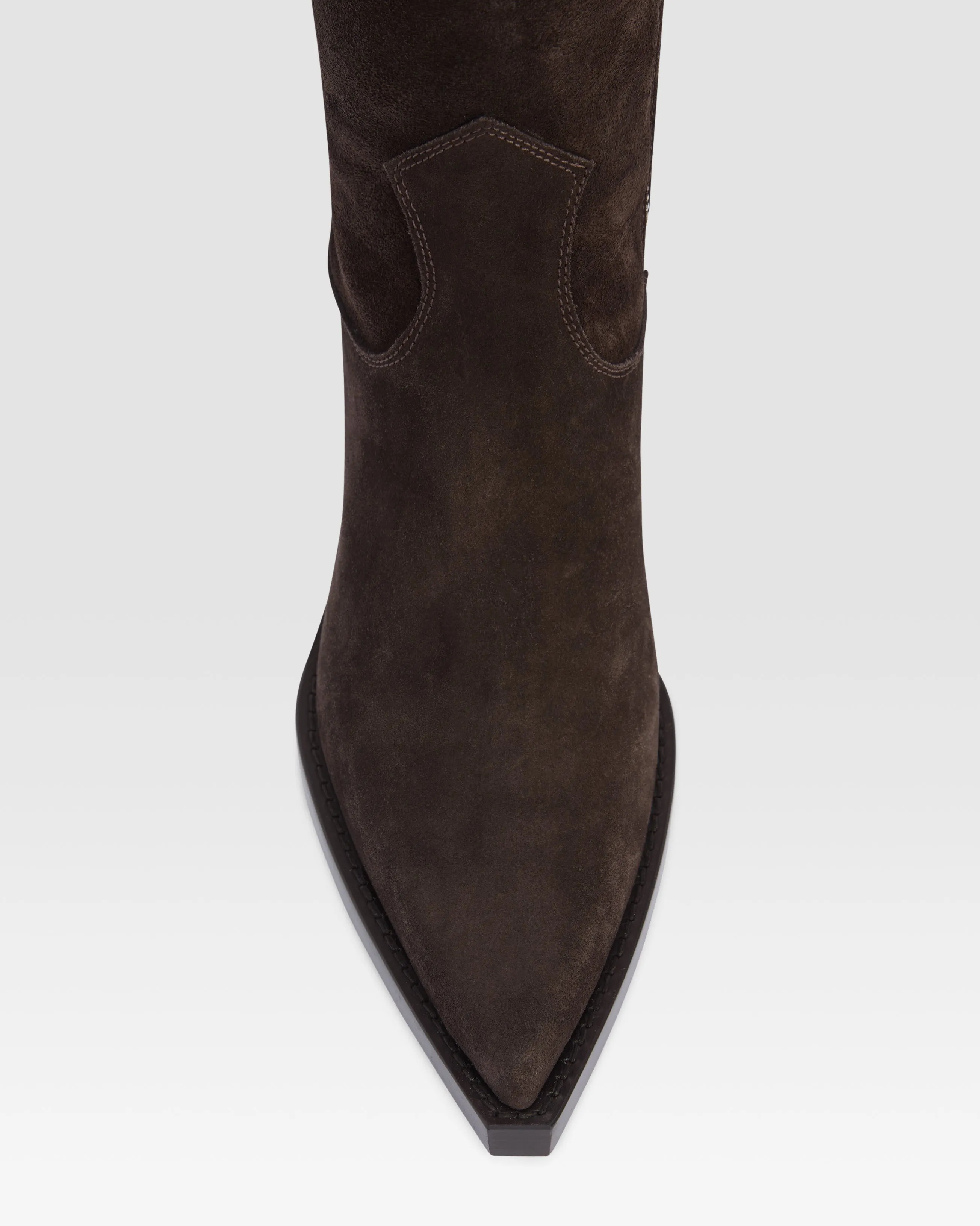 Suede Western boot sold by Paris Texas product image thumbnail 4
