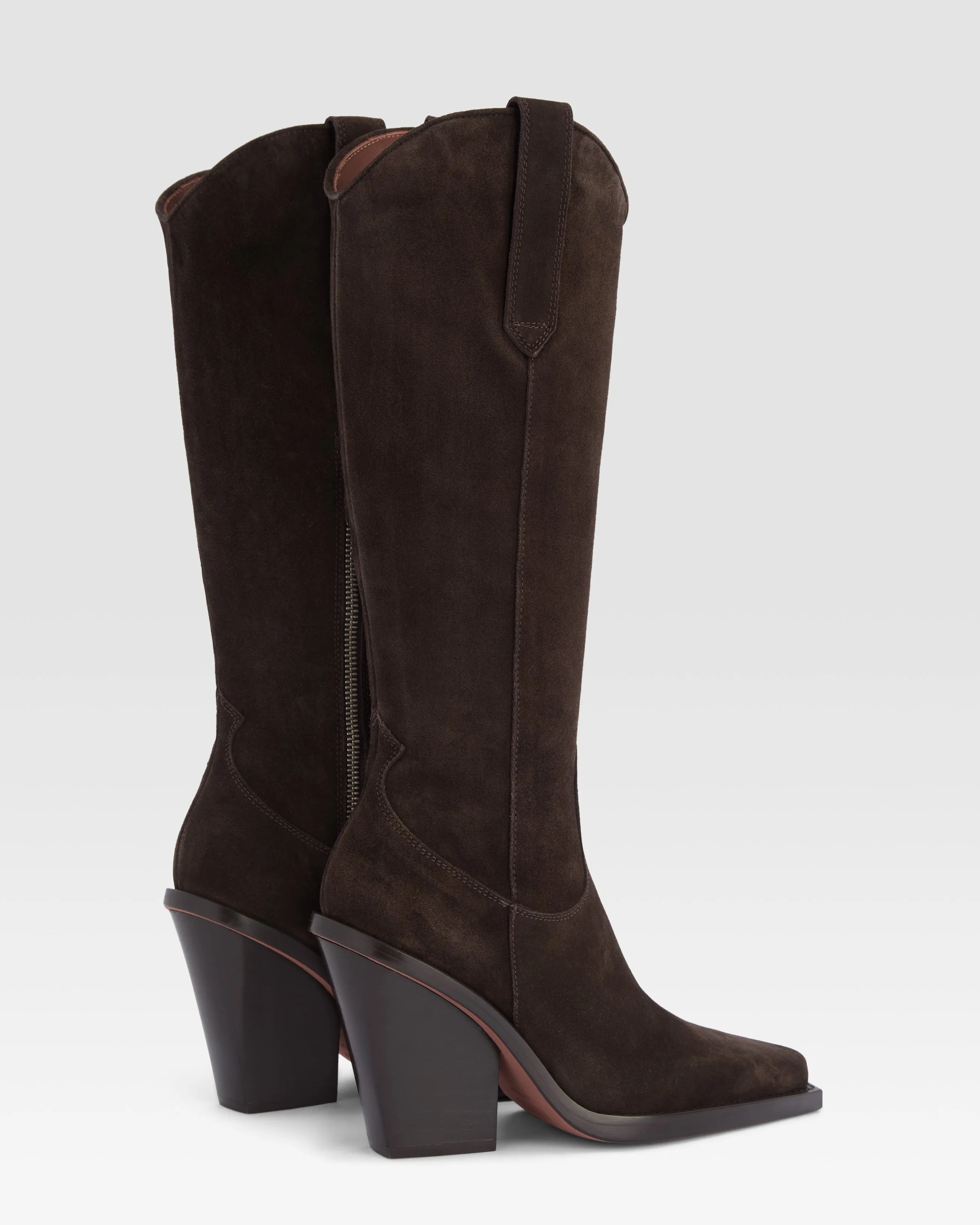 Suede Western boot sold by Paris Texas product image thumbnail 3